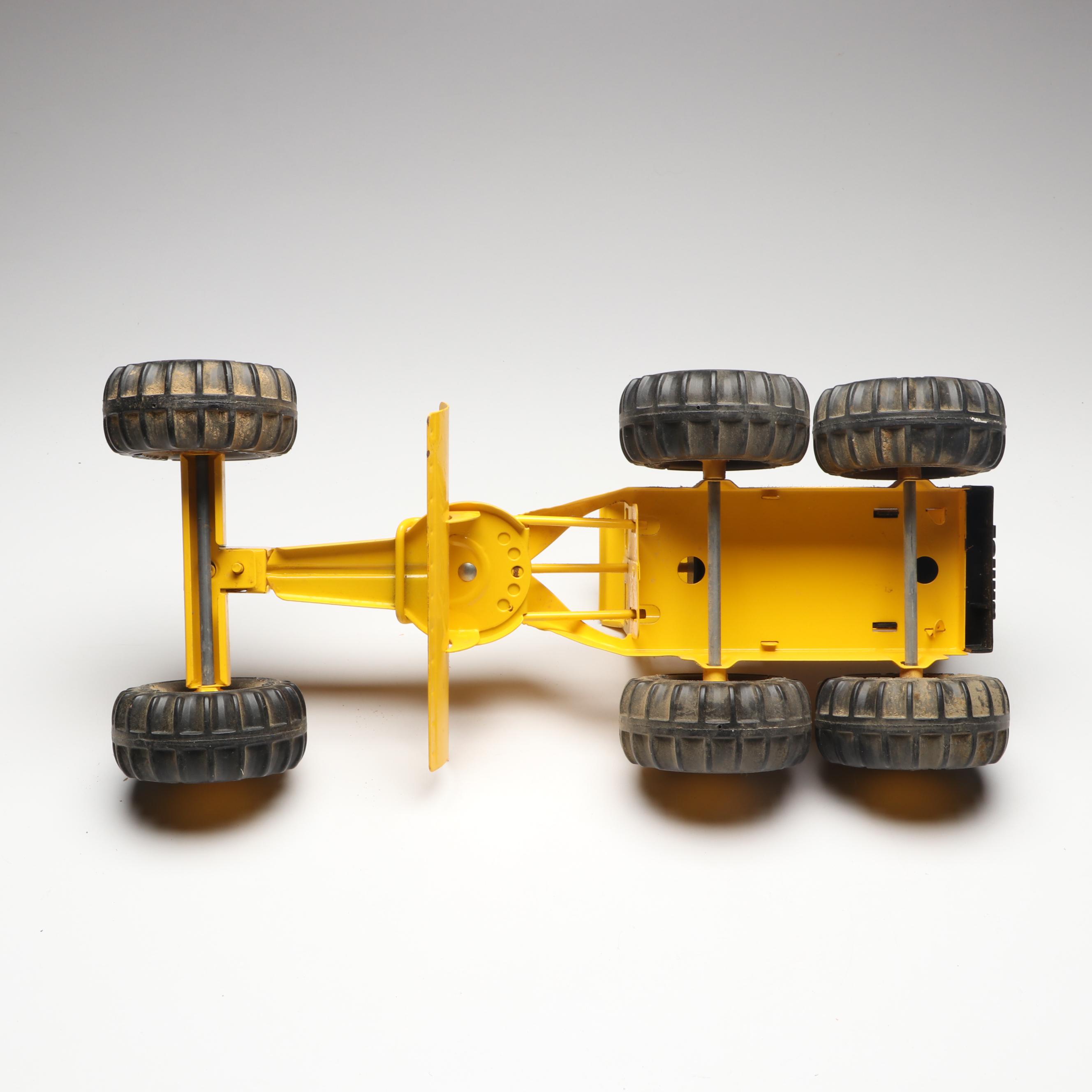 Tonka "Mighty" Dump Truck with Pressed Steel Road Grader