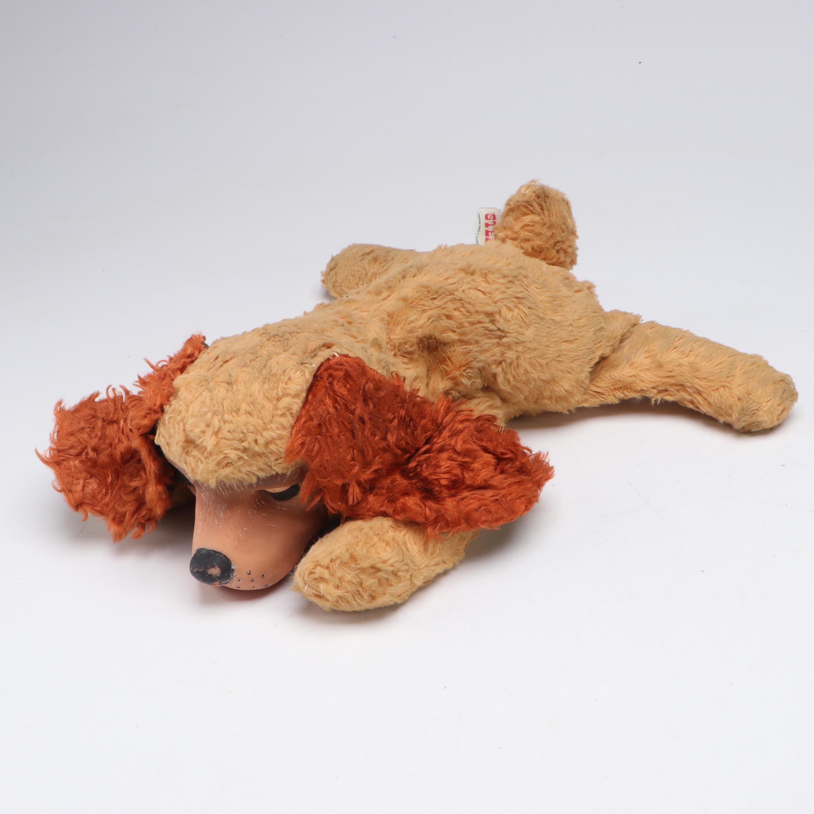 Stern Dog, Canadian Ookpik, and More Stuffed Animals with Other Vintage Toys