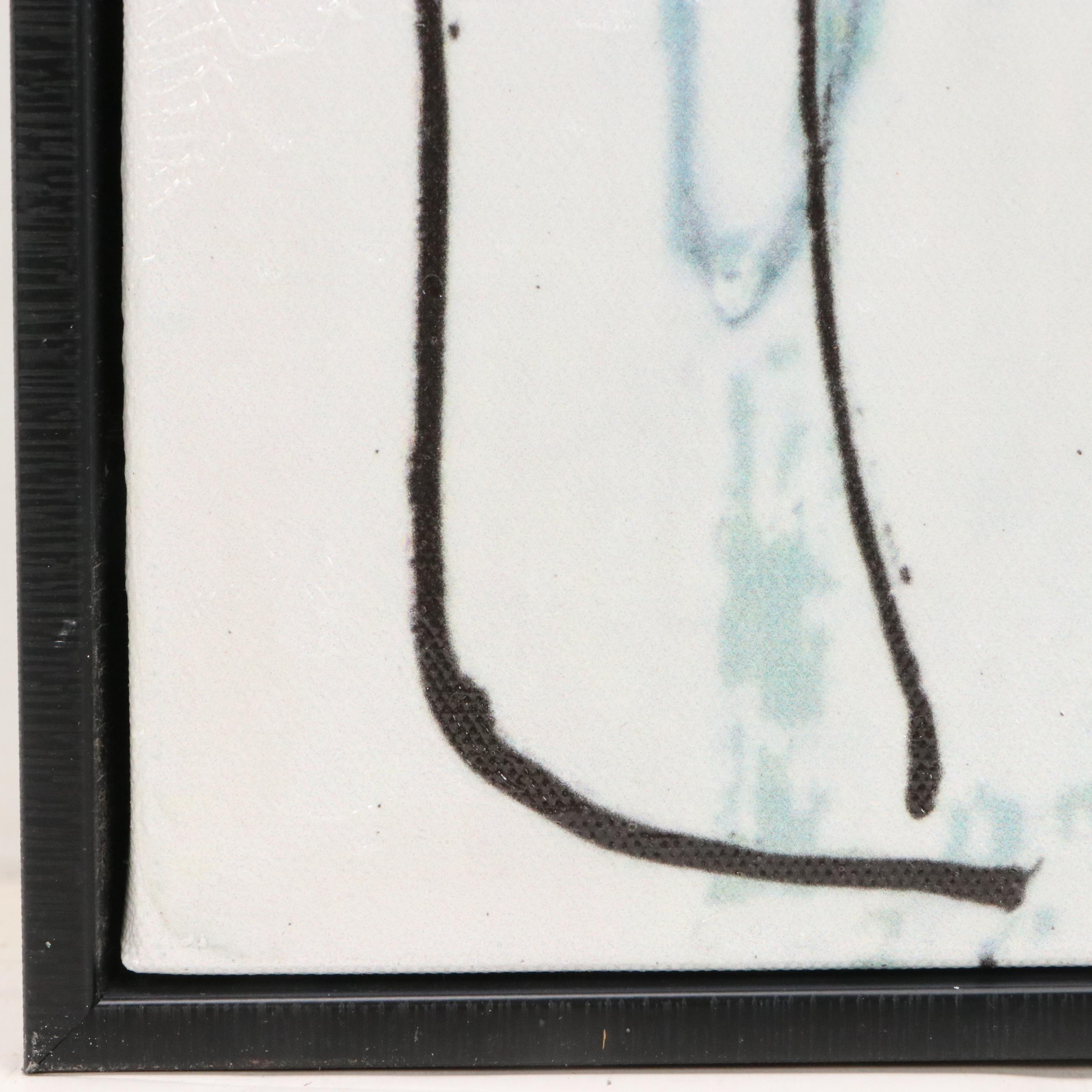 Abstract Figurative Embellished Giclée, 21st Century