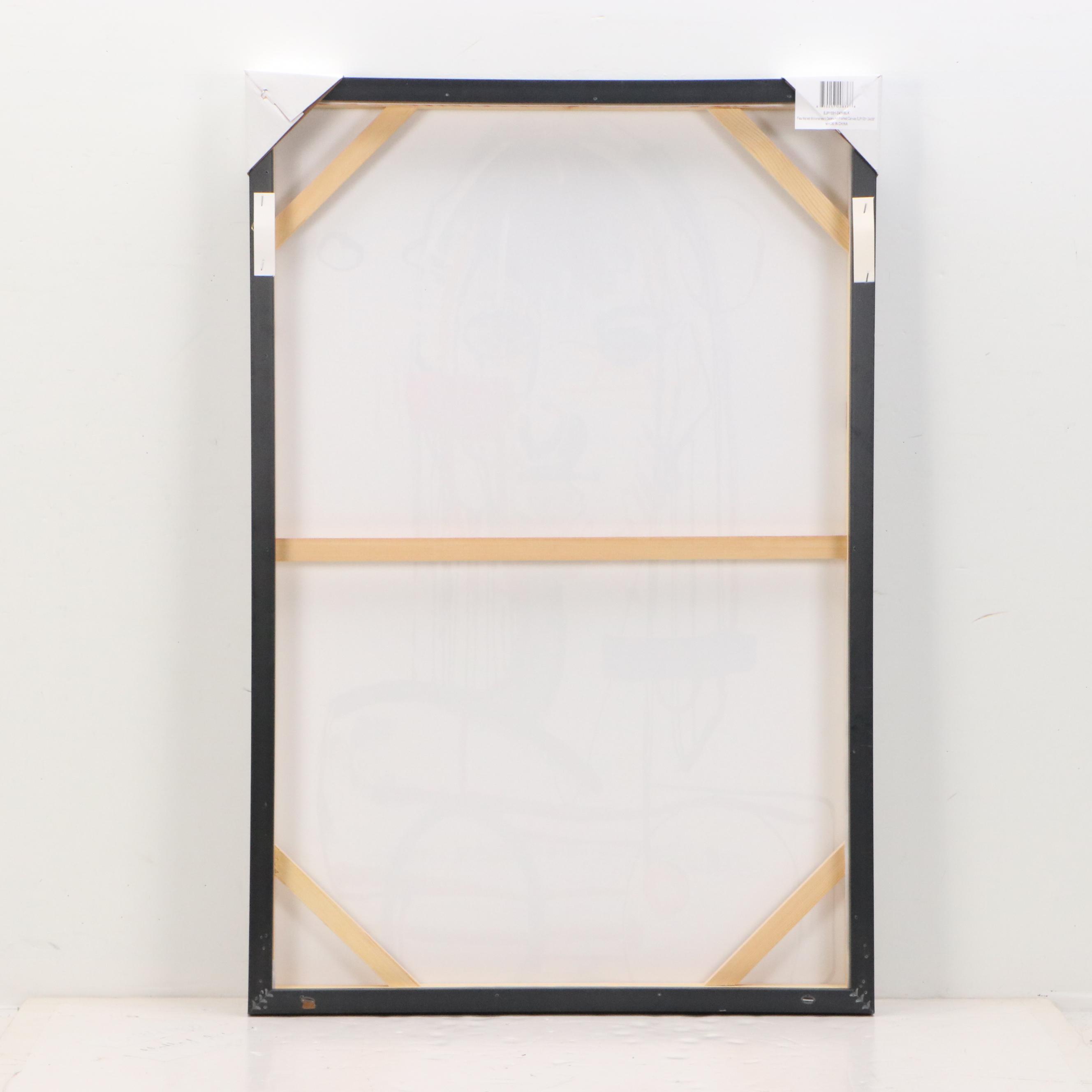 Abstract Figurative Embellished Giclée, 21st Century