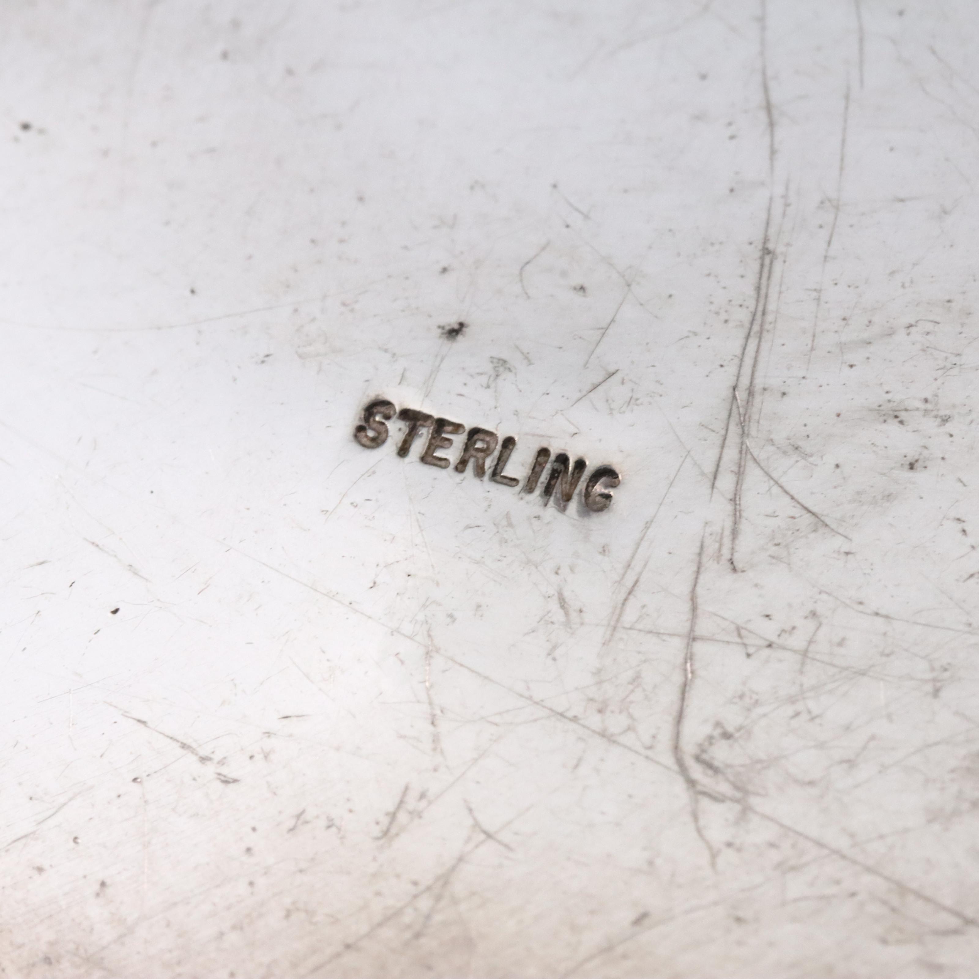 Western Sterling Turquoise and Mother-of-Pearl Carved Eagle Necklace