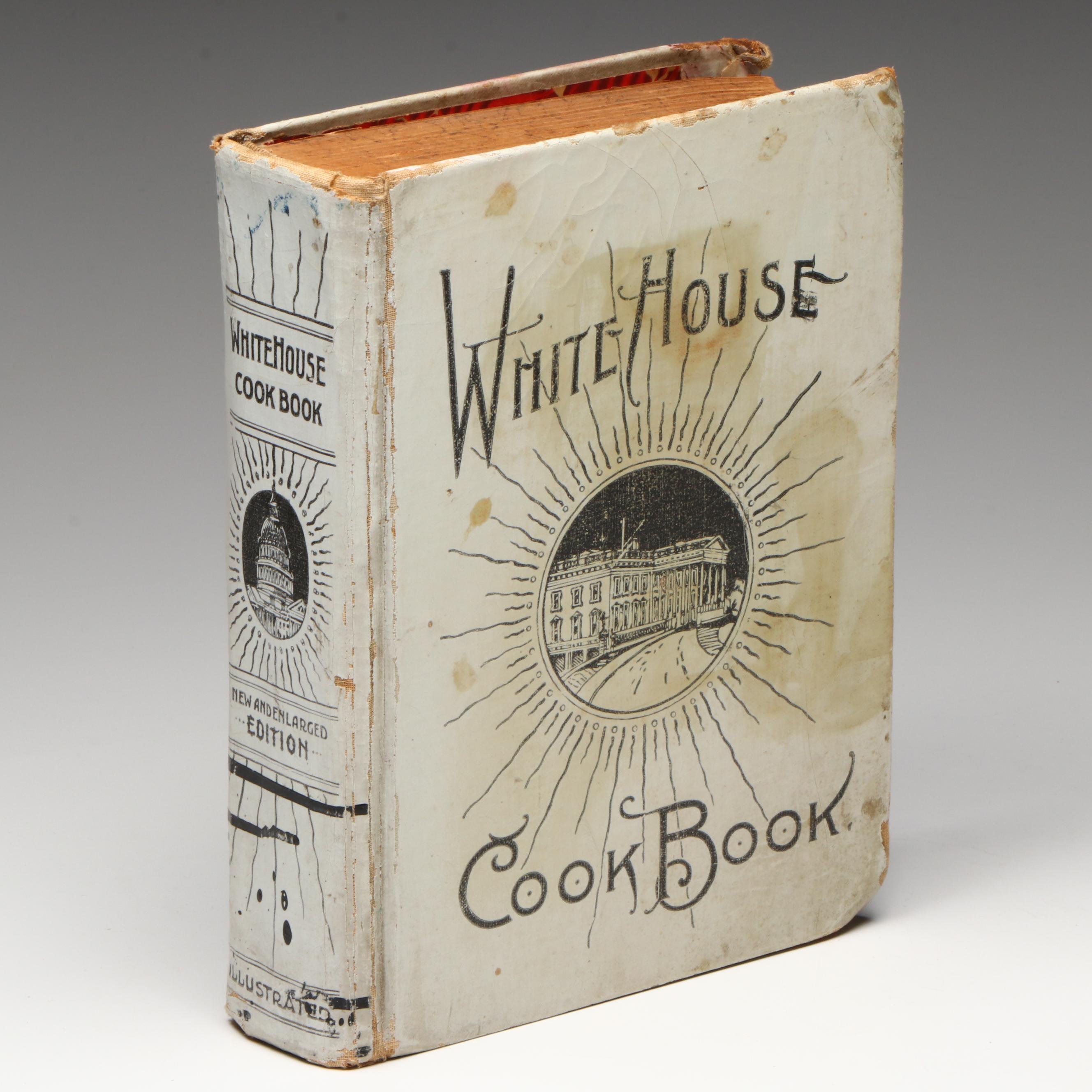 Illustrated "The White House Cook Book" by Hugo Ziemann and Fanny L. Gillette