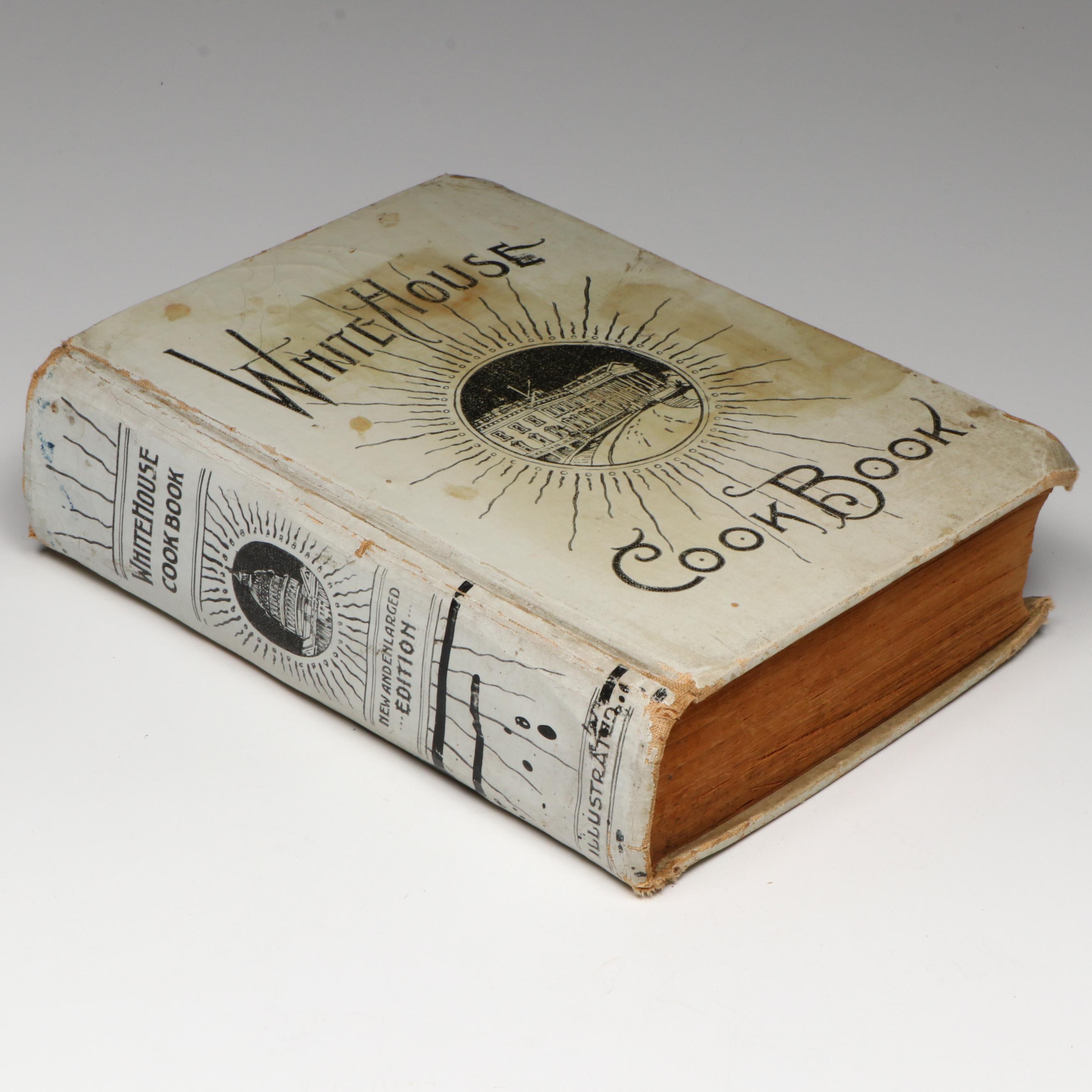 Illustrated "The White House Cook Book" by Hugo Ziemann and Fanny L. Gillette