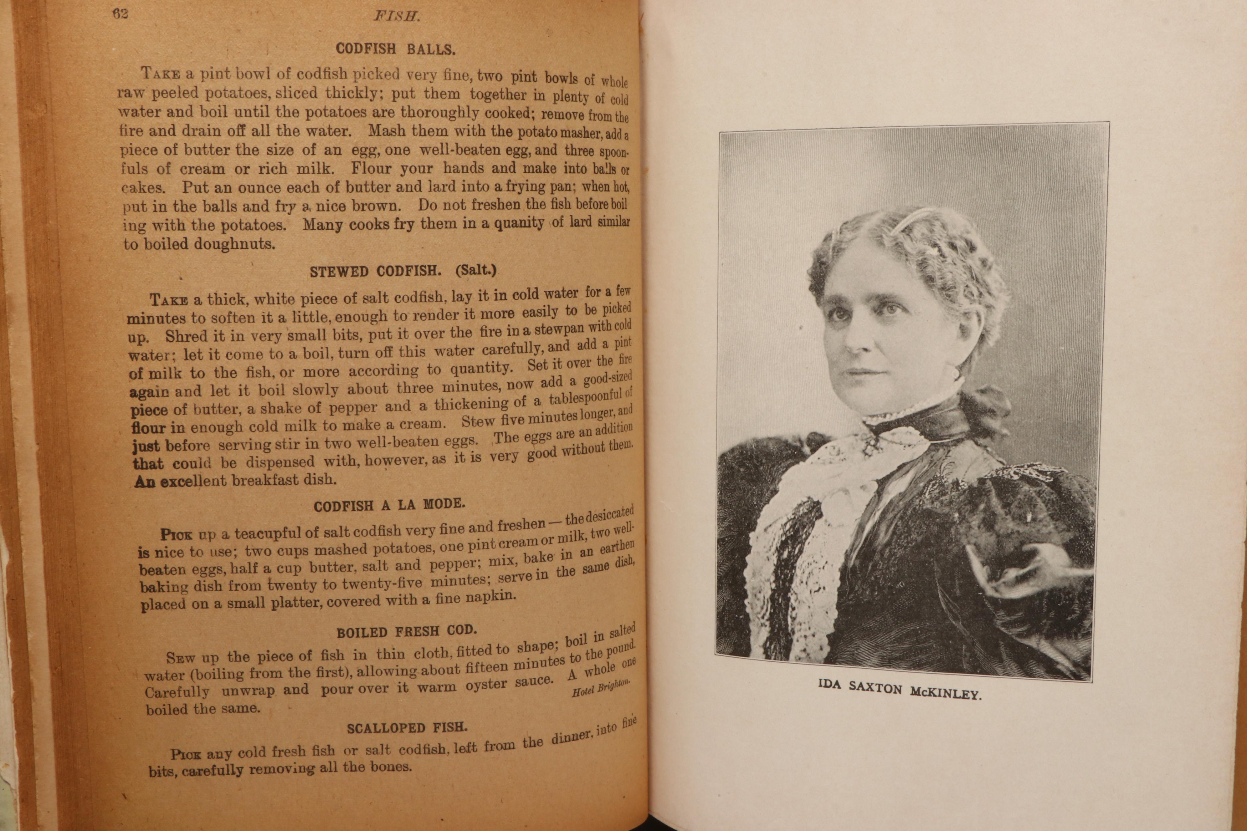 Illustrated "The White House Cook Book" by Hugo Ziemann and Fanny L. Gillette