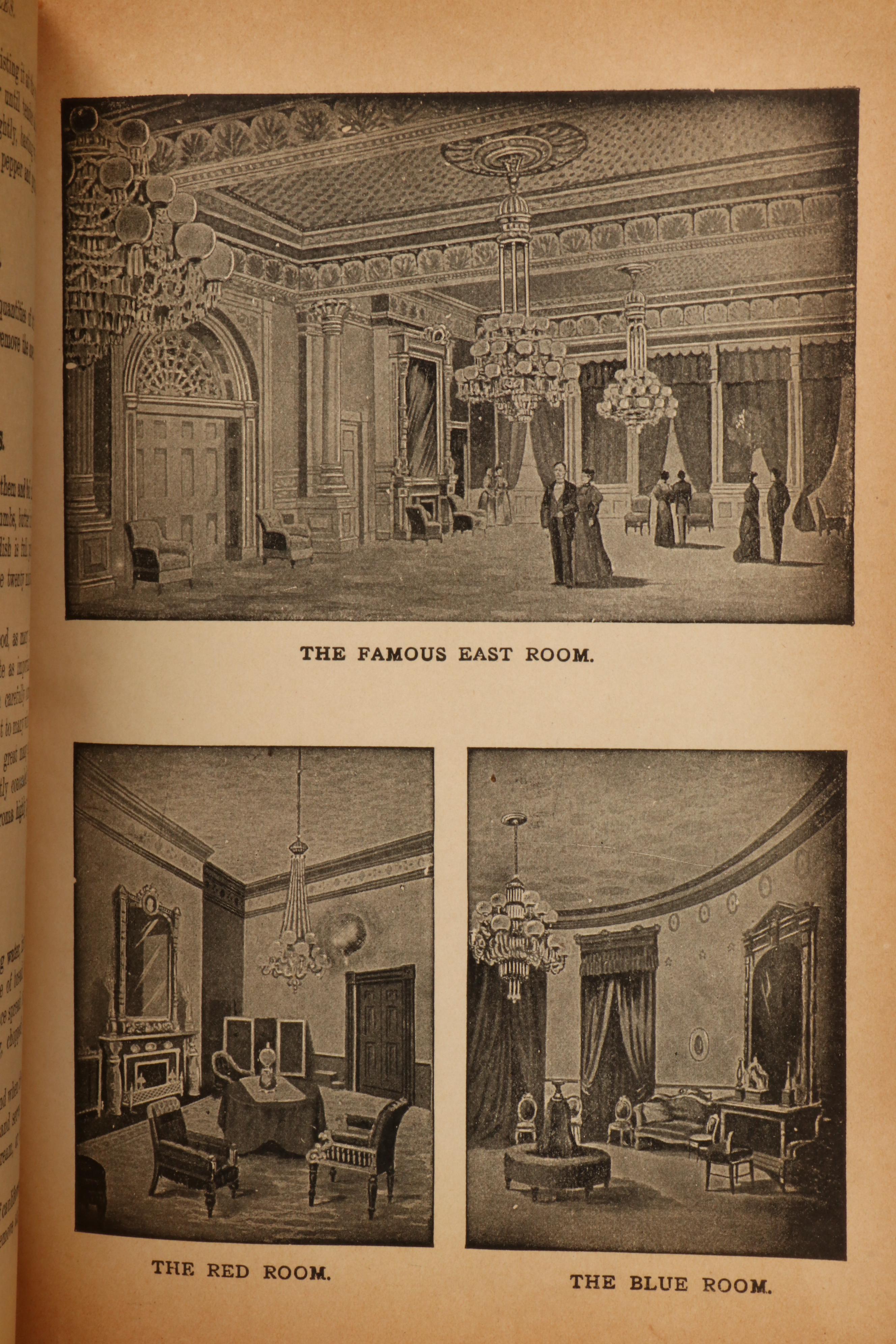 Illustrated "The White House Cook Book" by Hugo Ziemann and Fanny L. Gillette