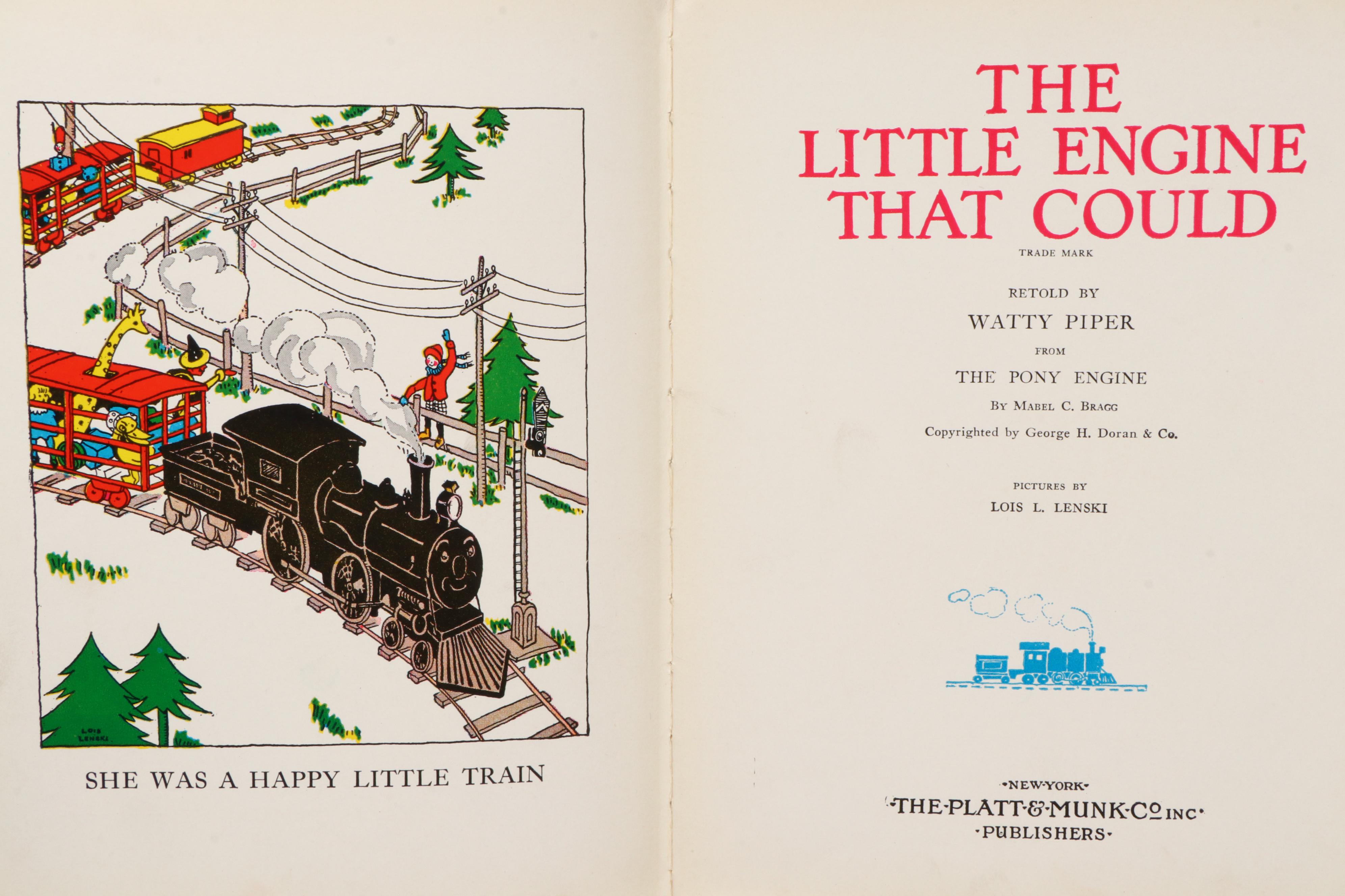 First Edition, Early Printing "The Little Engine That Could" by Watty Piper