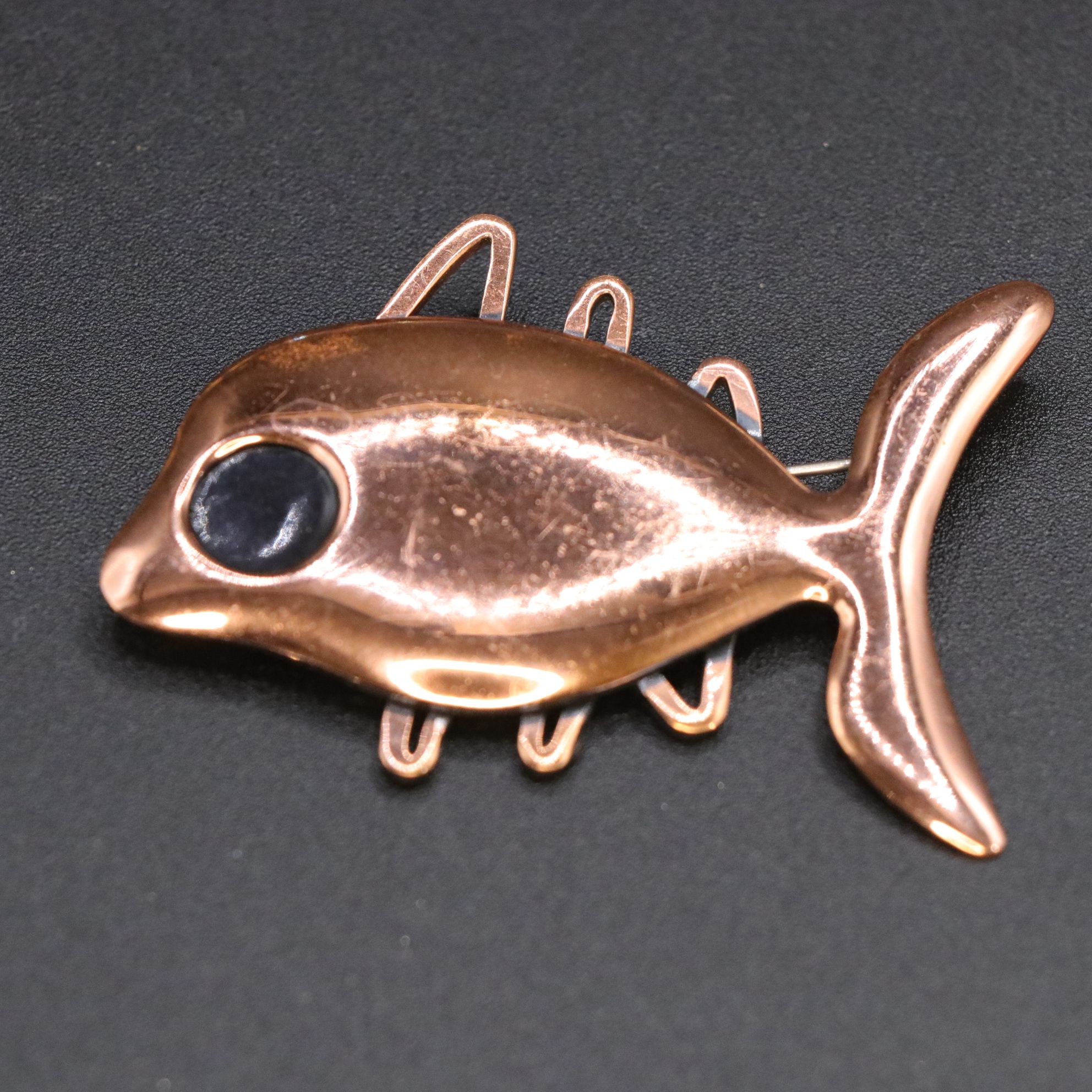 Renoir of California Copper Coralfish & Other Brooch Collections