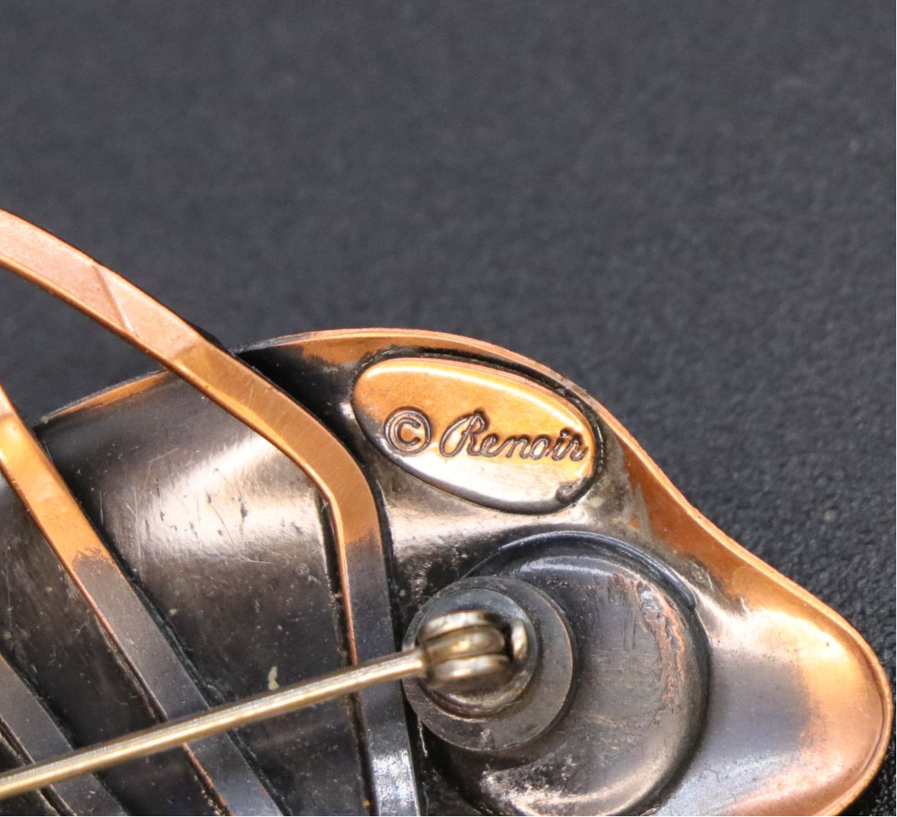 Renoir of California Copper Coralfish & Other Brooch Collections