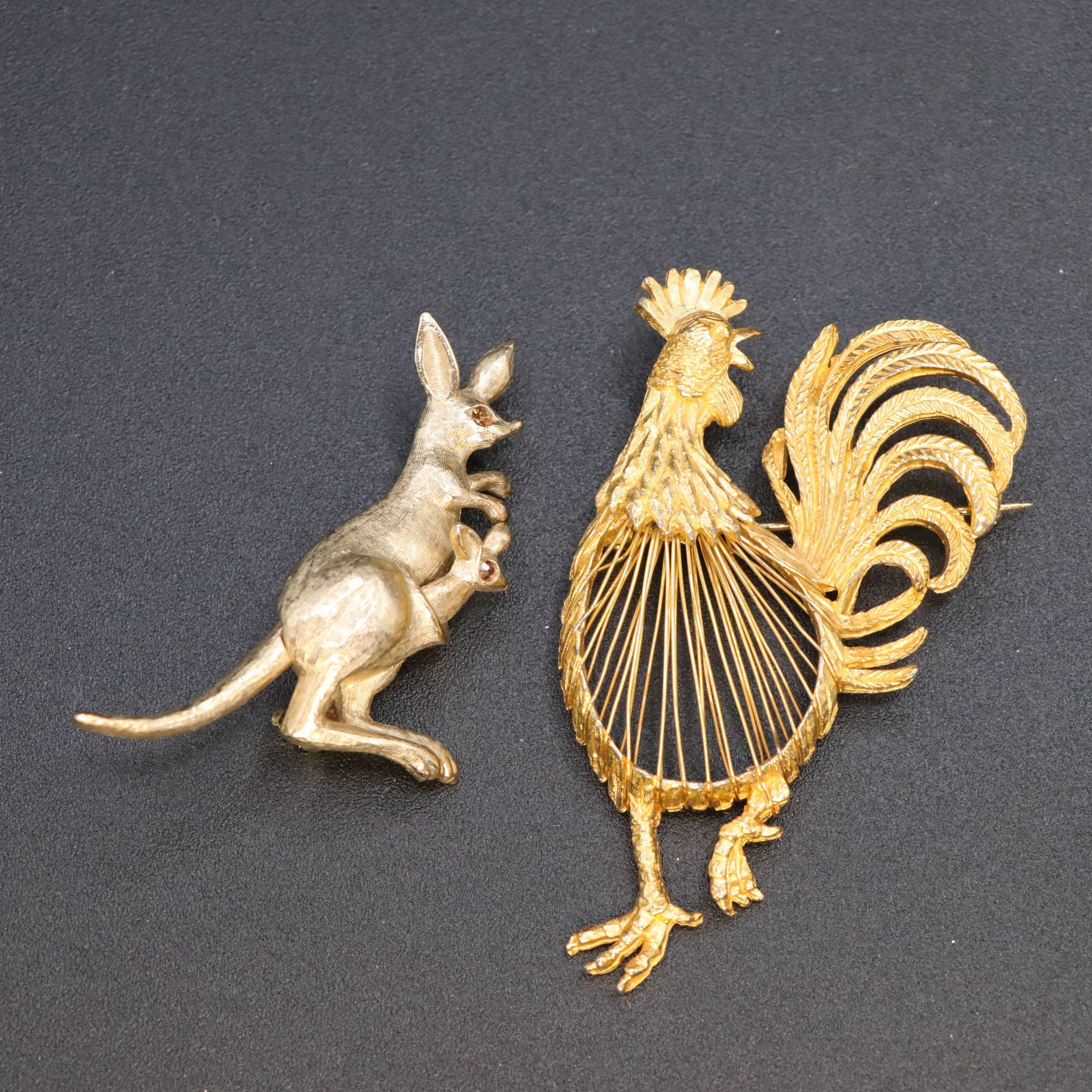 Renoir of California Copper Coralfish & Other Brooch Collections