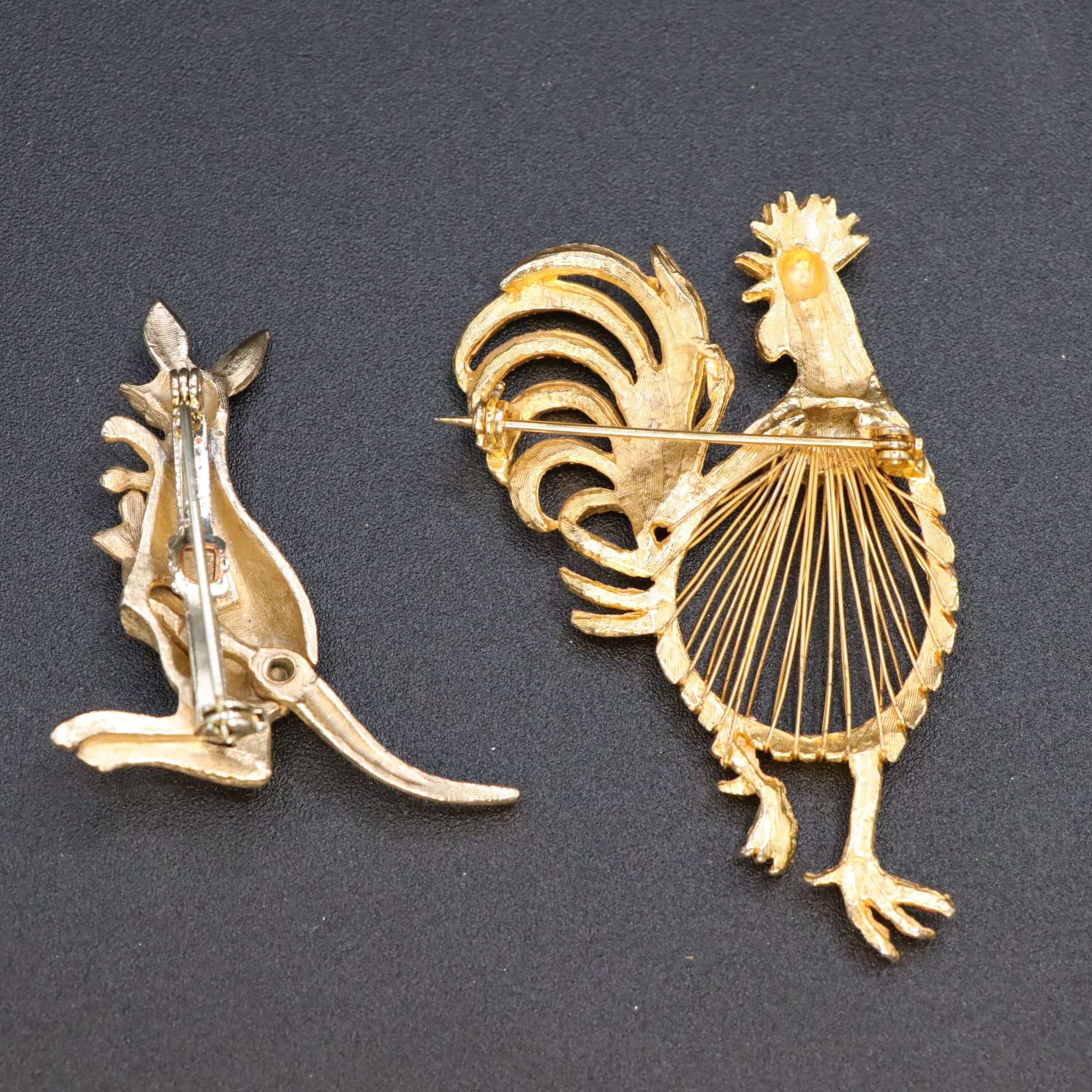 Renoir of California Copper Coralfish & Other Brooch Collections