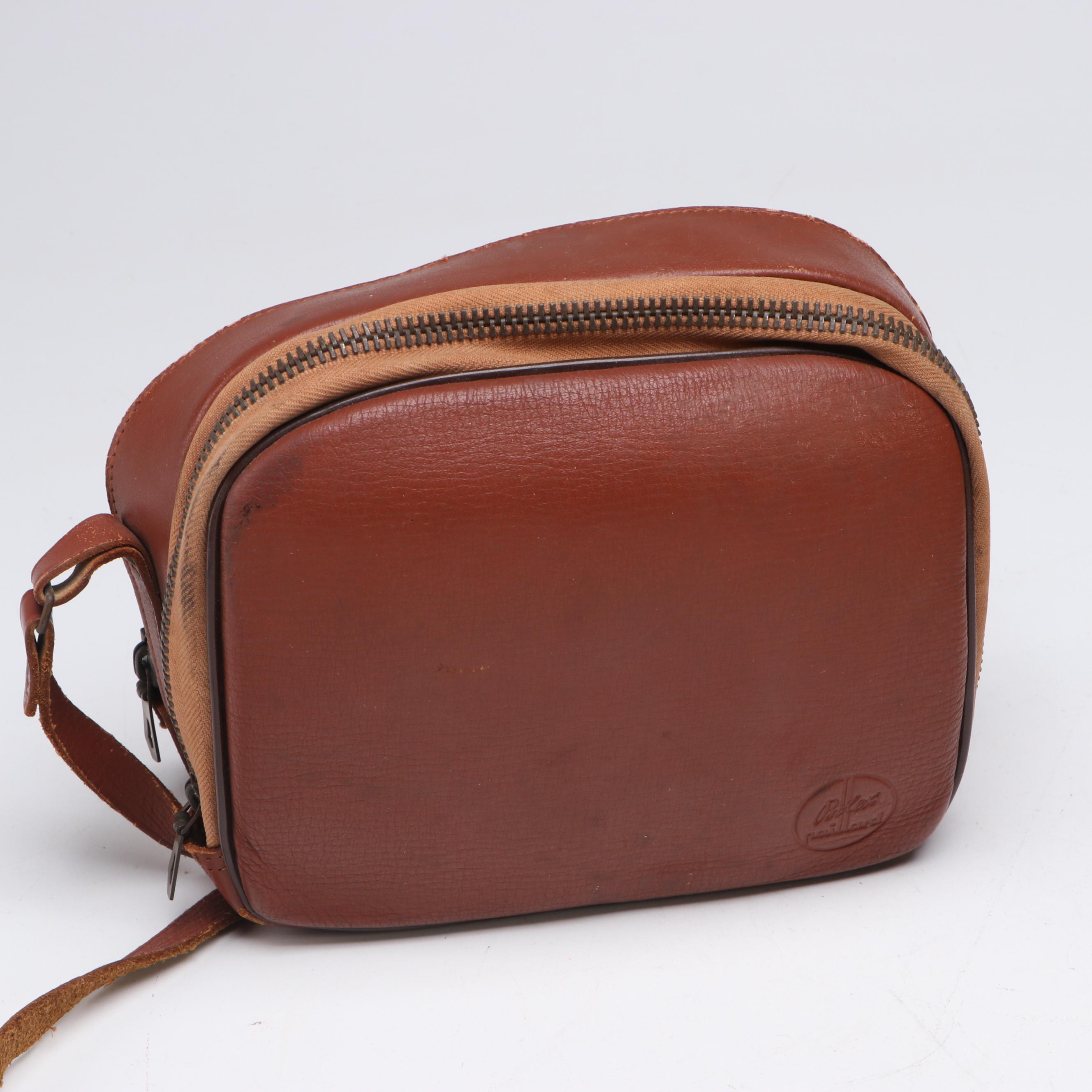 Bolex Paillard E8 Swiss 8mm Movie Camera with Vintage Slide Film Storage Case