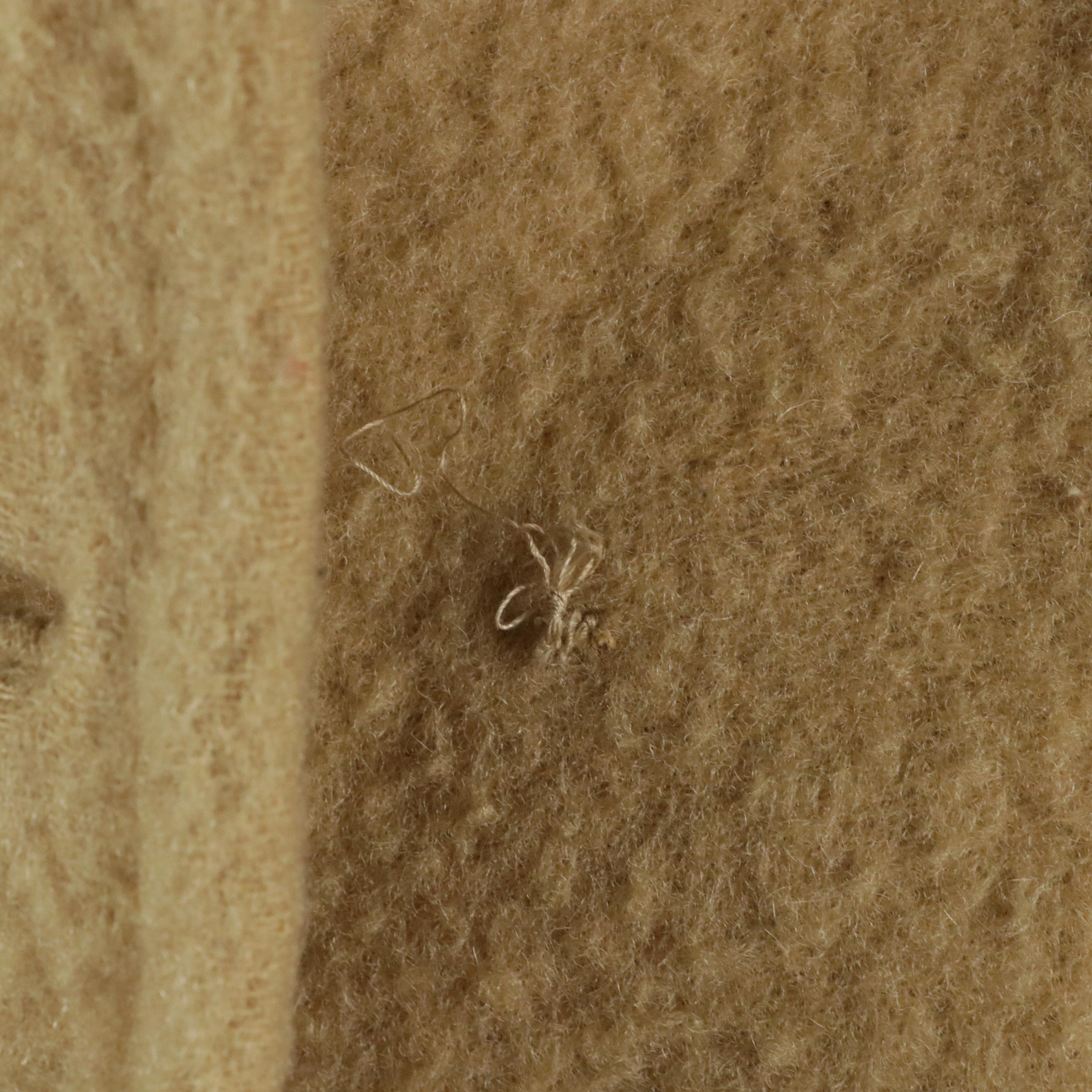 Andre Courreges Double-Breasted Wool Blend Coat, 1960s