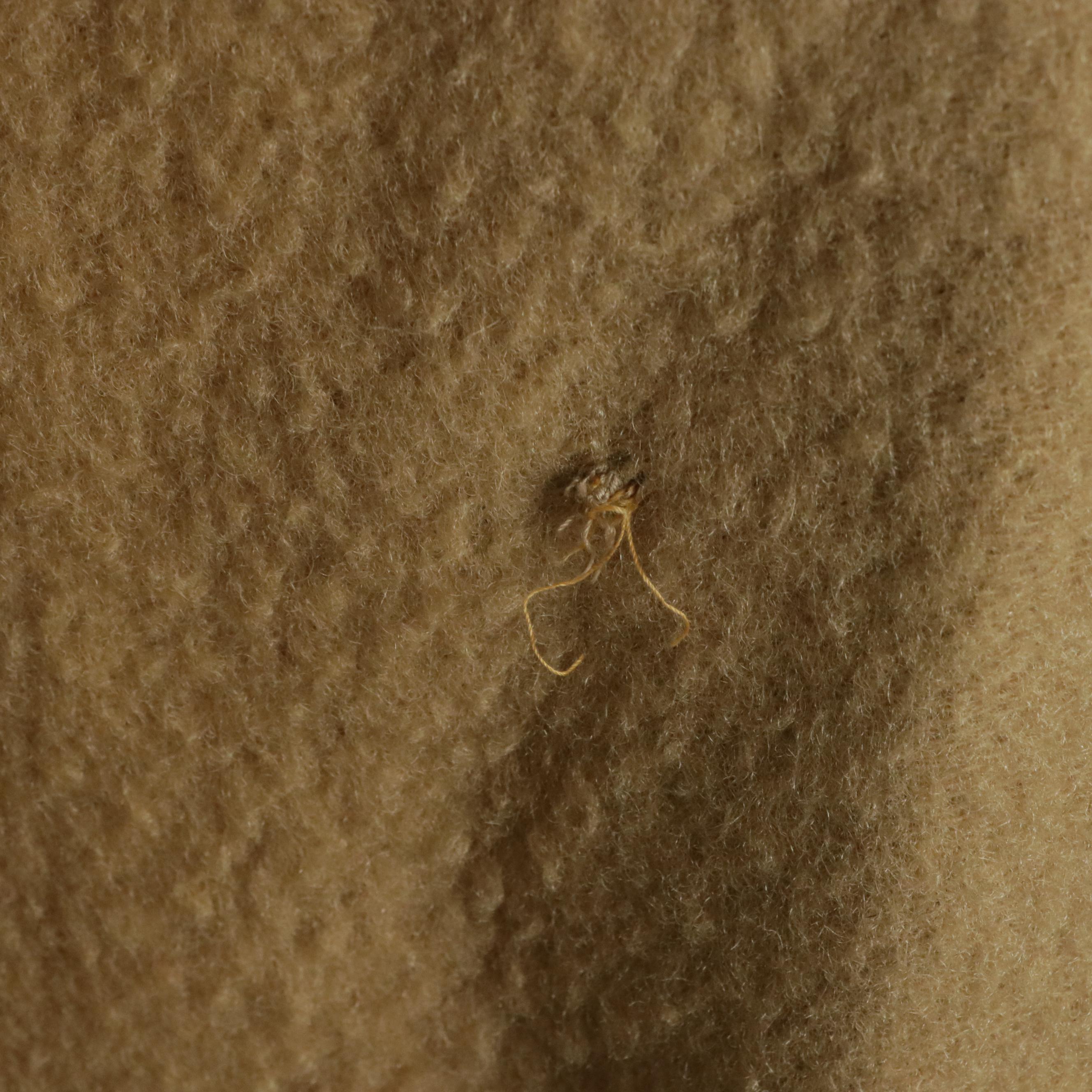 Andre Courreges Double-Breasted Wool Blend Coat, 1960s