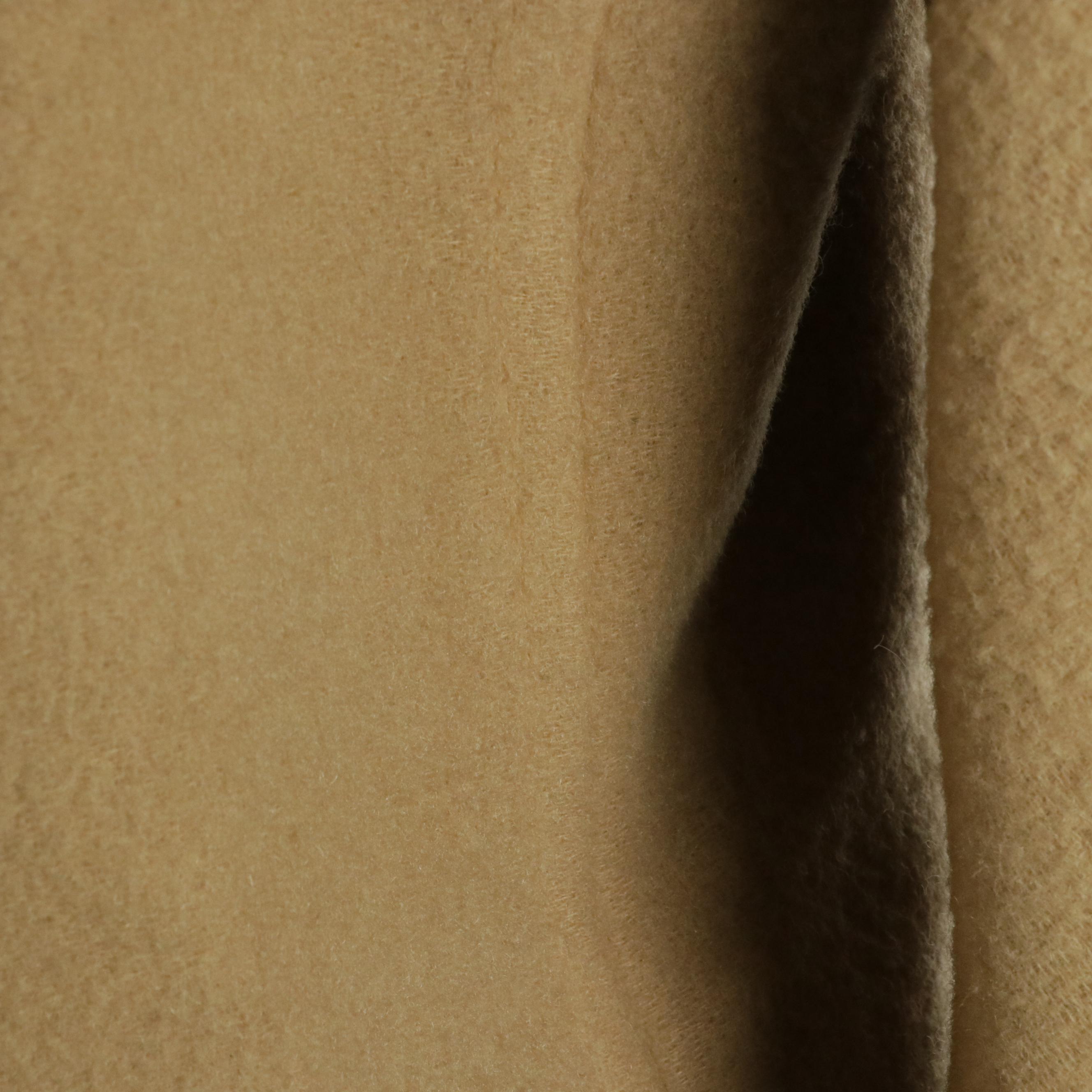 Andre Courreges Double-Breasted Wool Blend Coat, 1960s