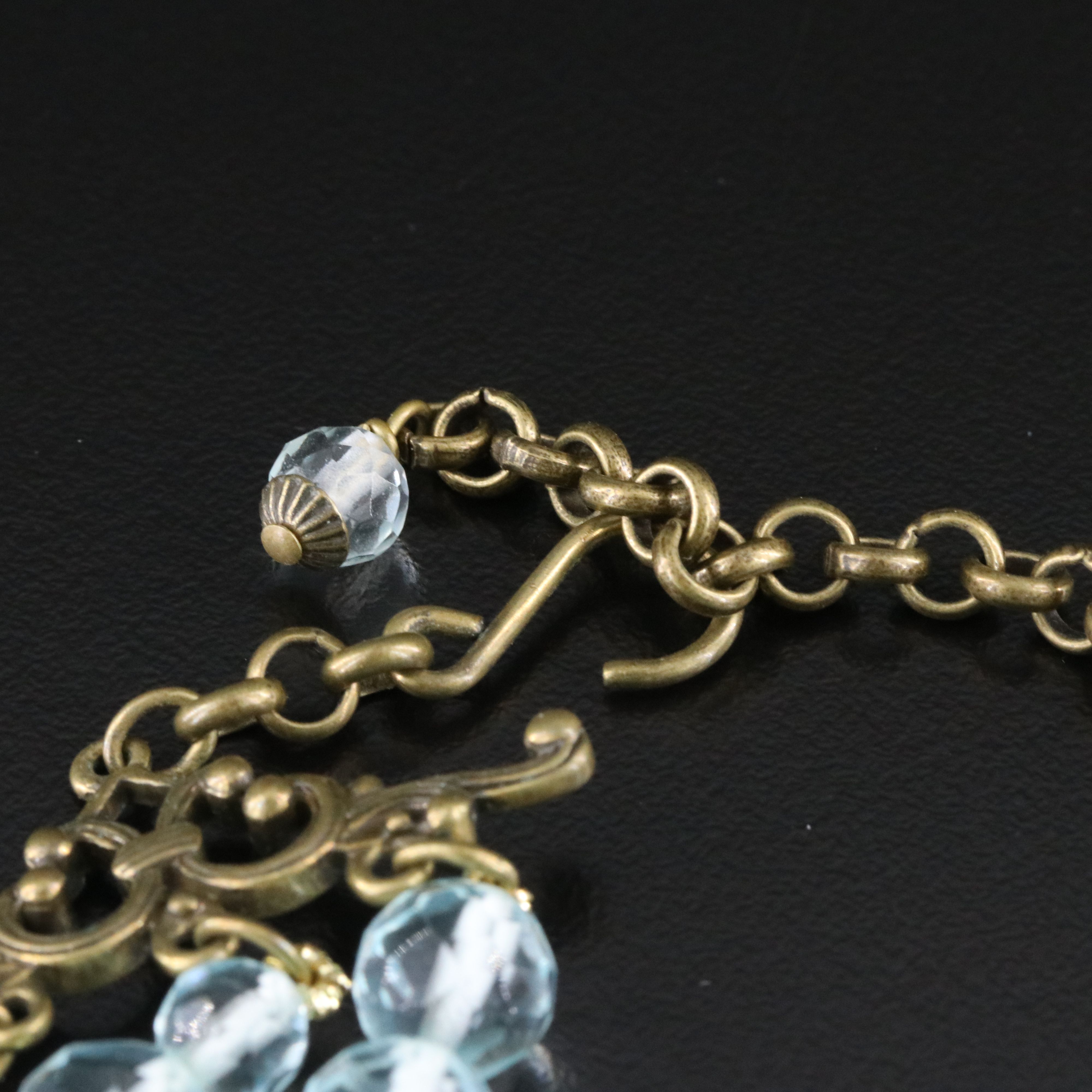 Heidi Daus Crystal and Rhinestone Multi-Strand Necklace