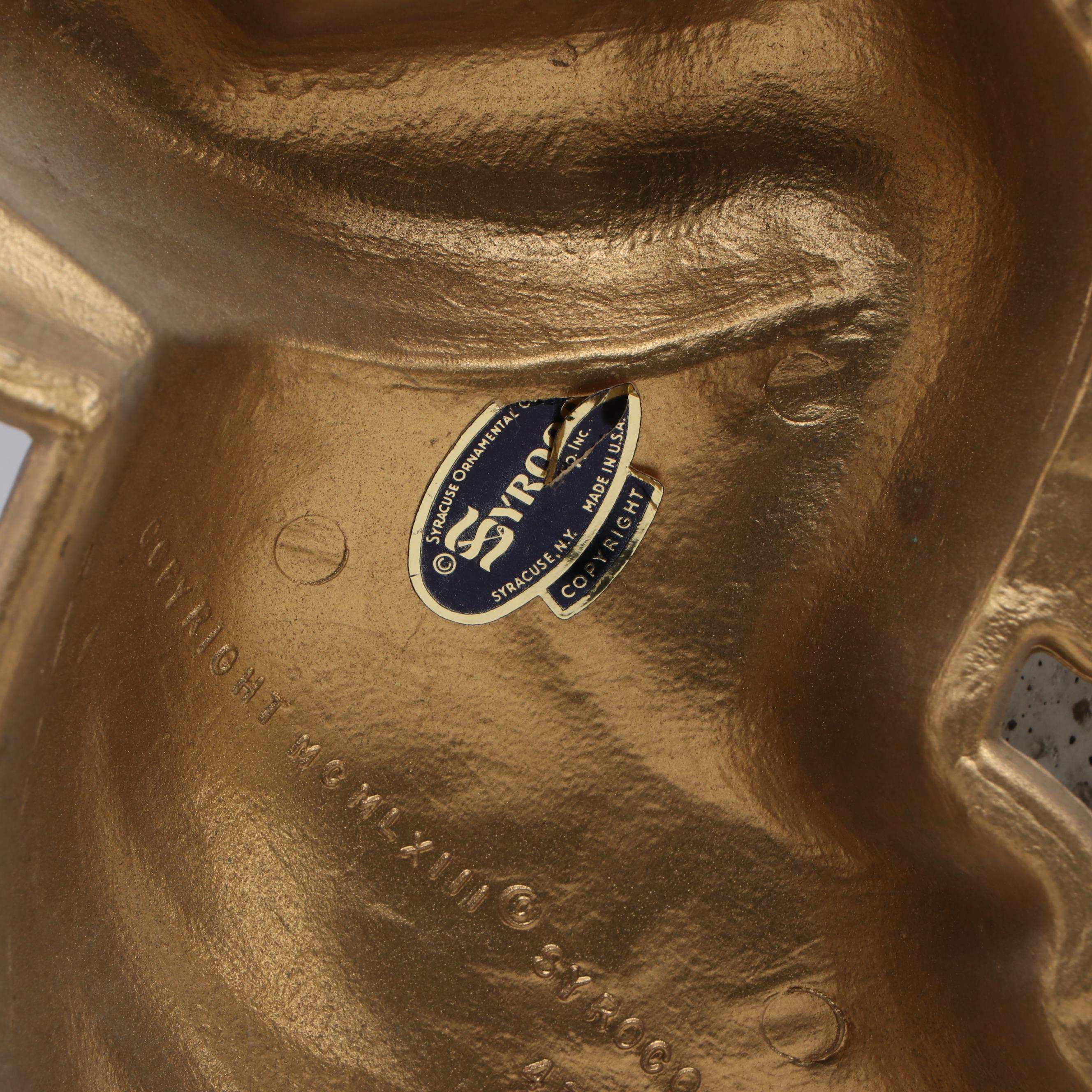 Syroco Baroque Style Musical Cherubs and Chariot Molded Plastic Wall Hangings