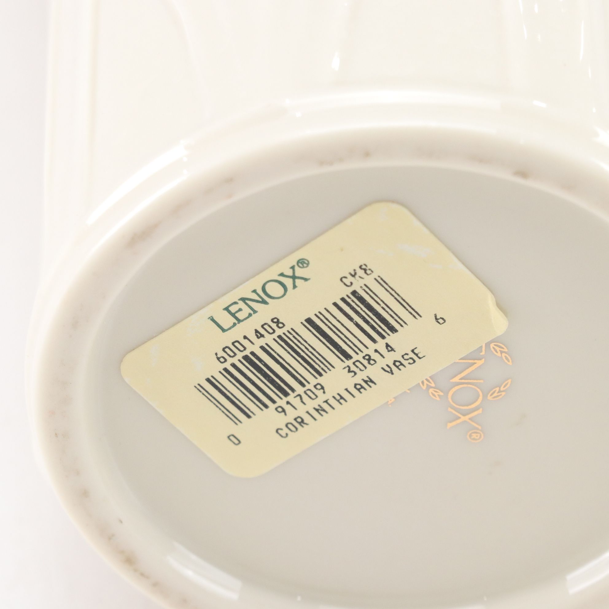 Lenox "Corinthian" Trumpet Vase with Candle Holders & More