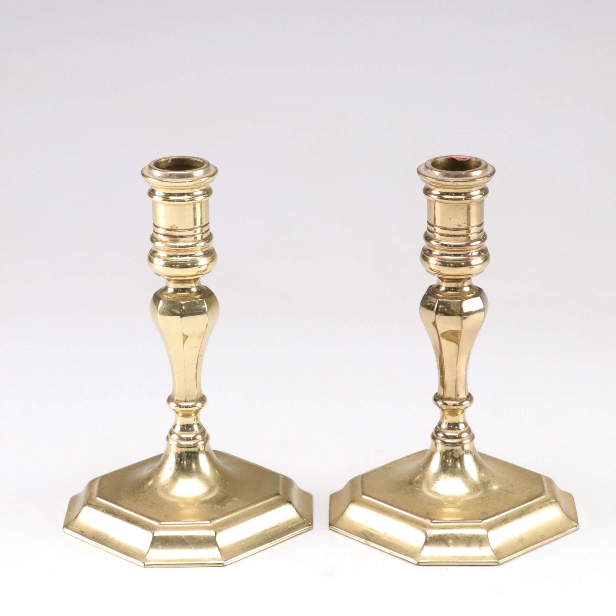 Lenox "Corinthian" Trumpet Vase with Candle Holders & More