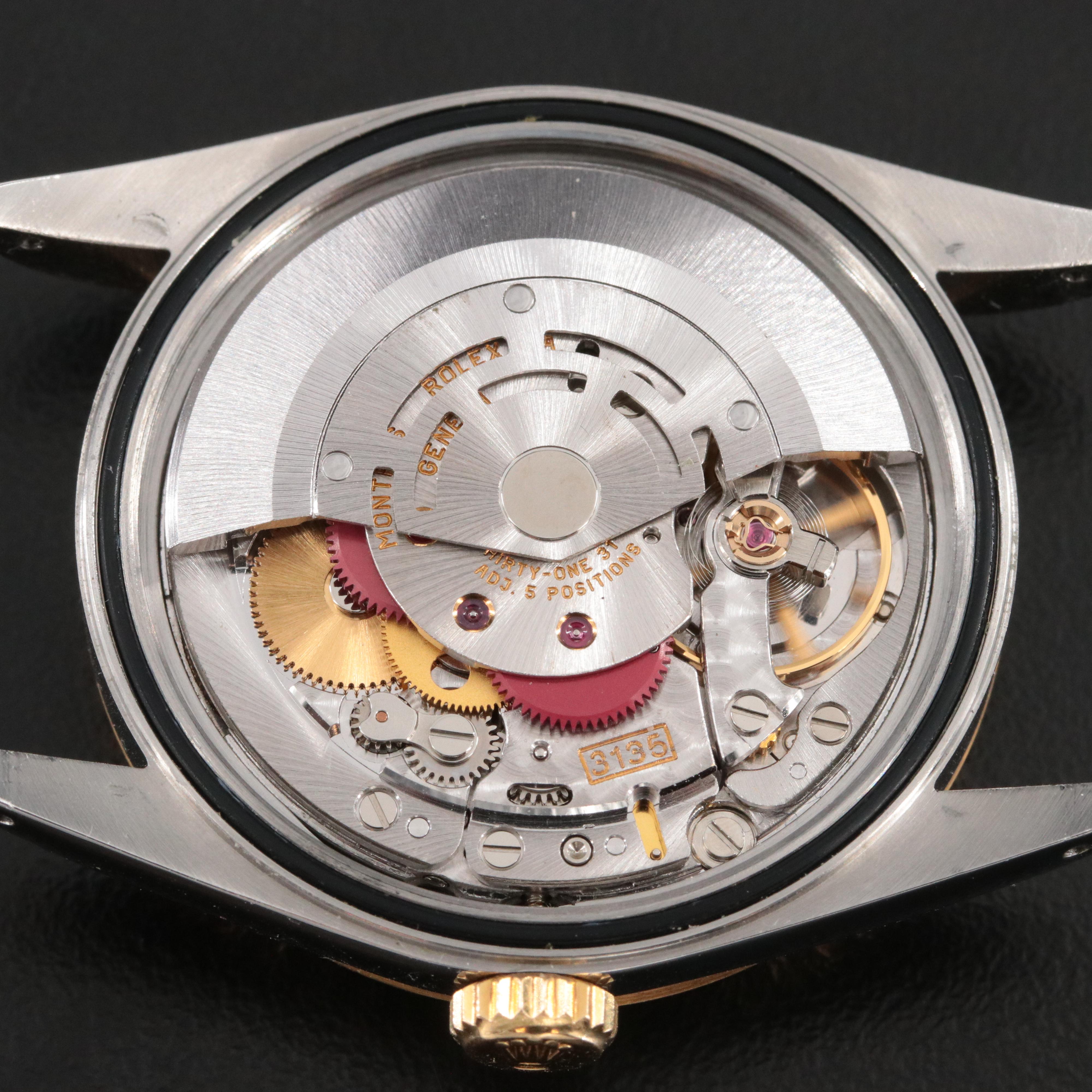 1991 Rolex Custom Diamond Dial Datejust Watch