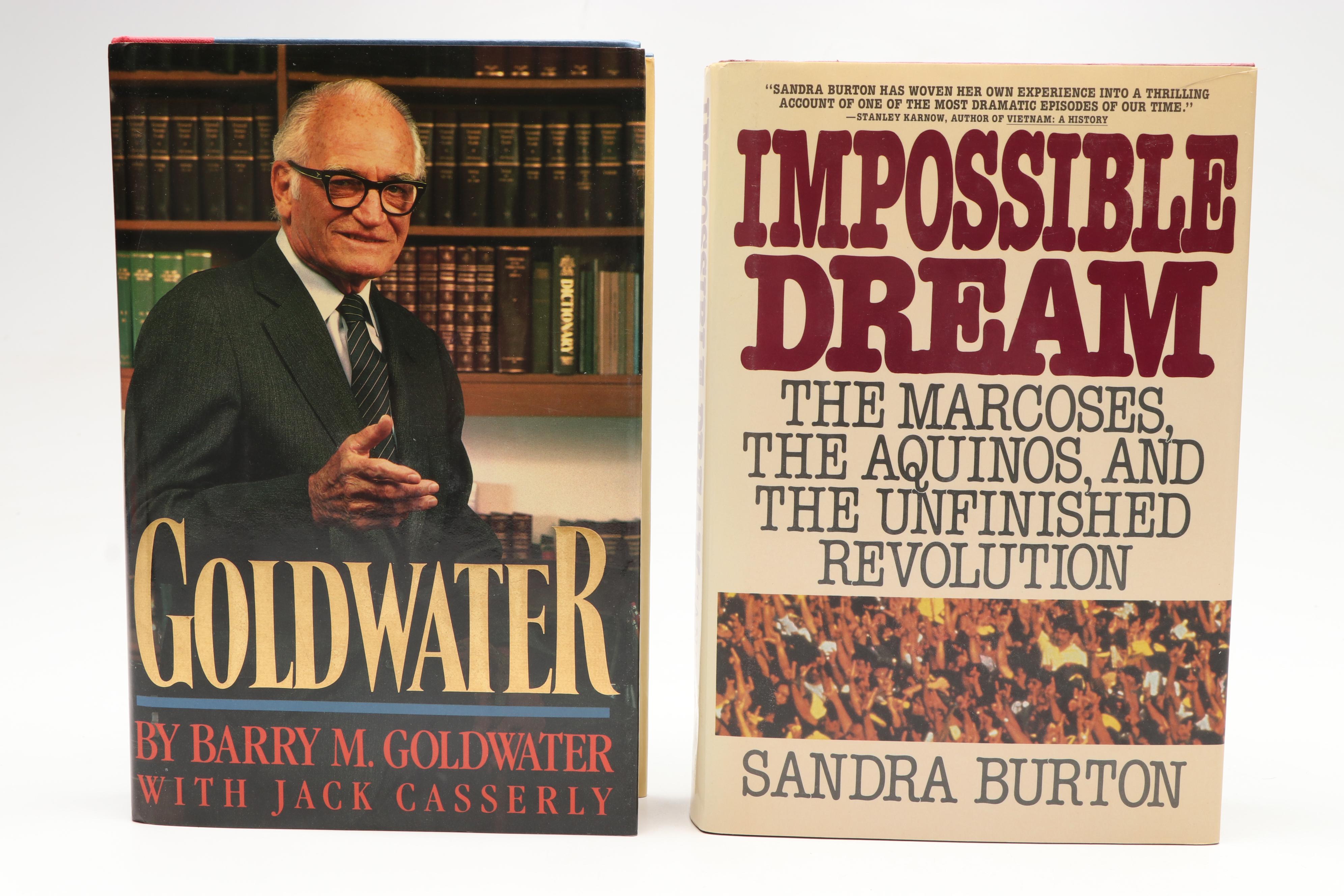 Signed "The Death of American Virtue" and More Political Nonfiction