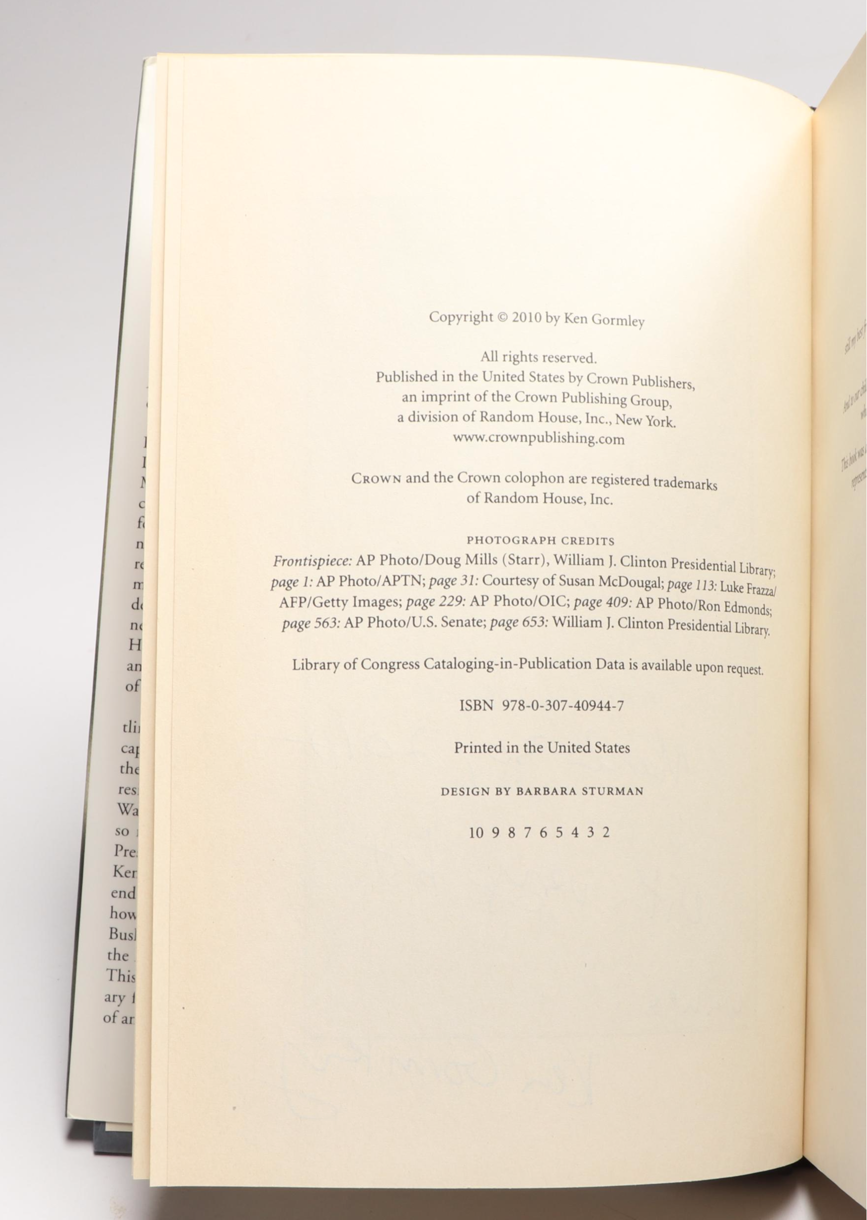 Signed "The Death of American Virtue" and More Political Nonfiction