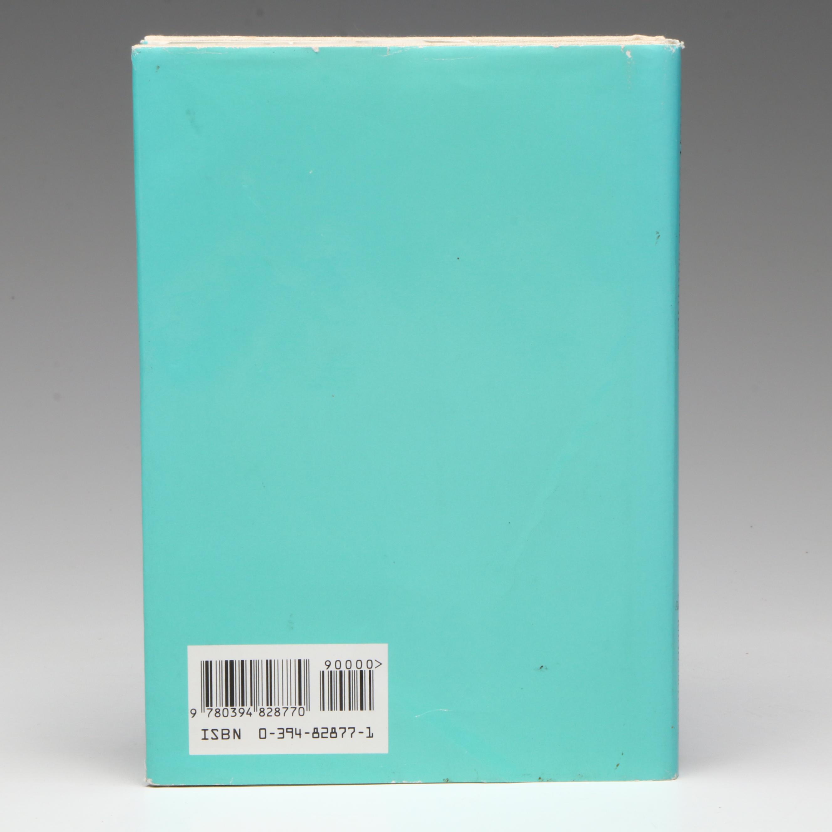 Illustrated "Tiffany's Table Manners for Teenagers" by Walter Hoving, 1989