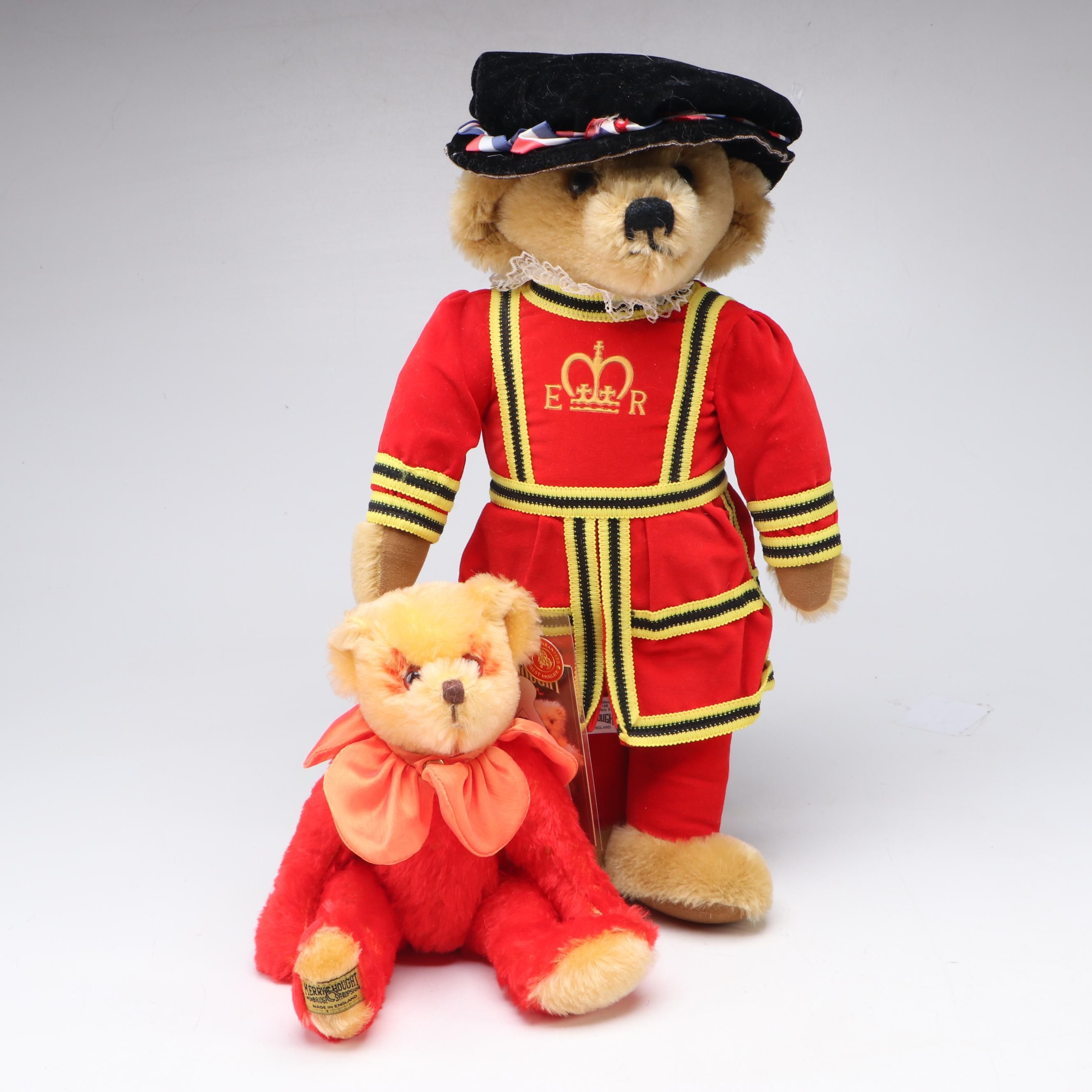 Merrythought Limited Edition "Ember the Fire Bear" and Other Teddy Bear