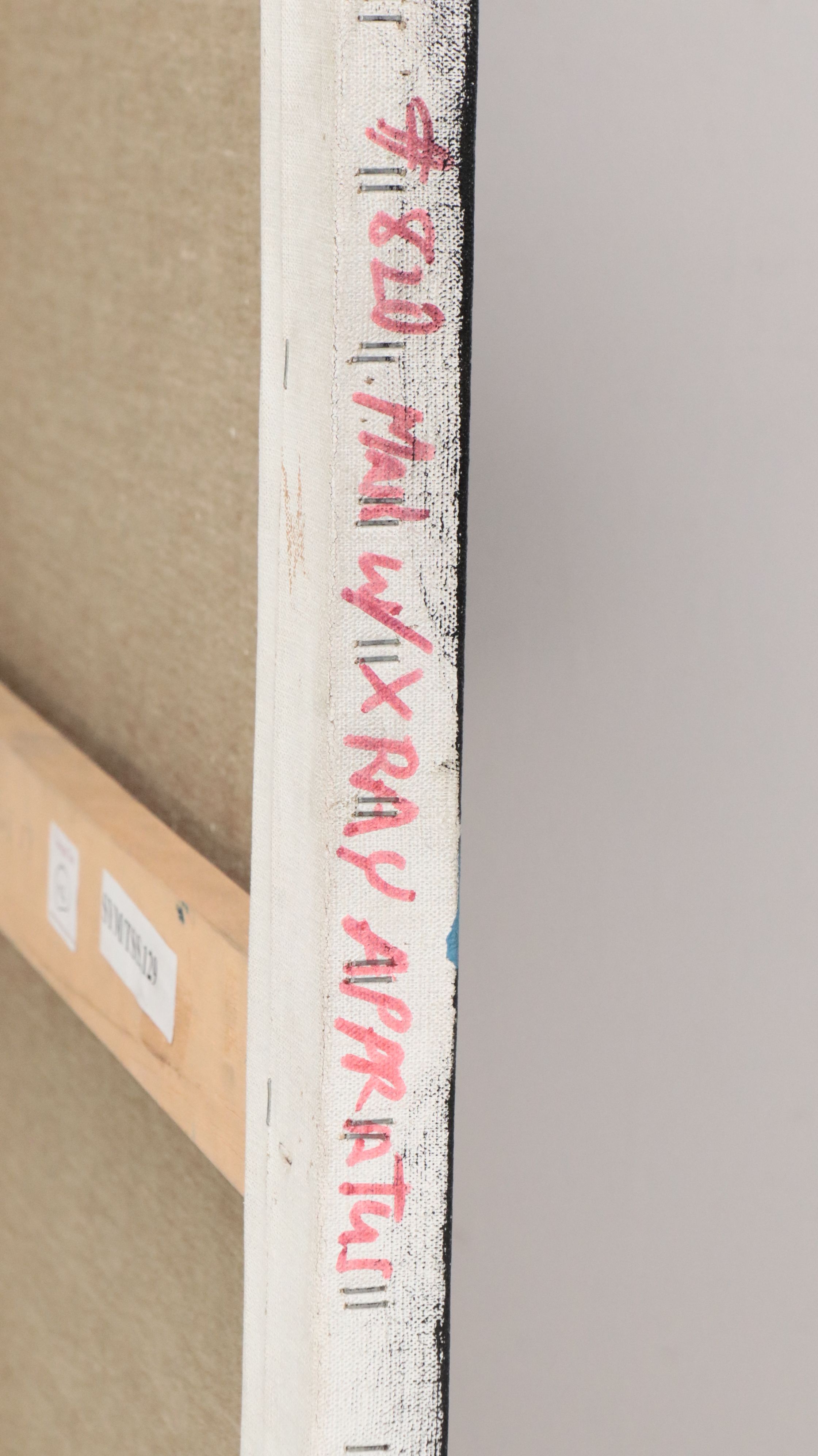 Michael Hafftka Expressionist Figurative Oil Painting, 1981