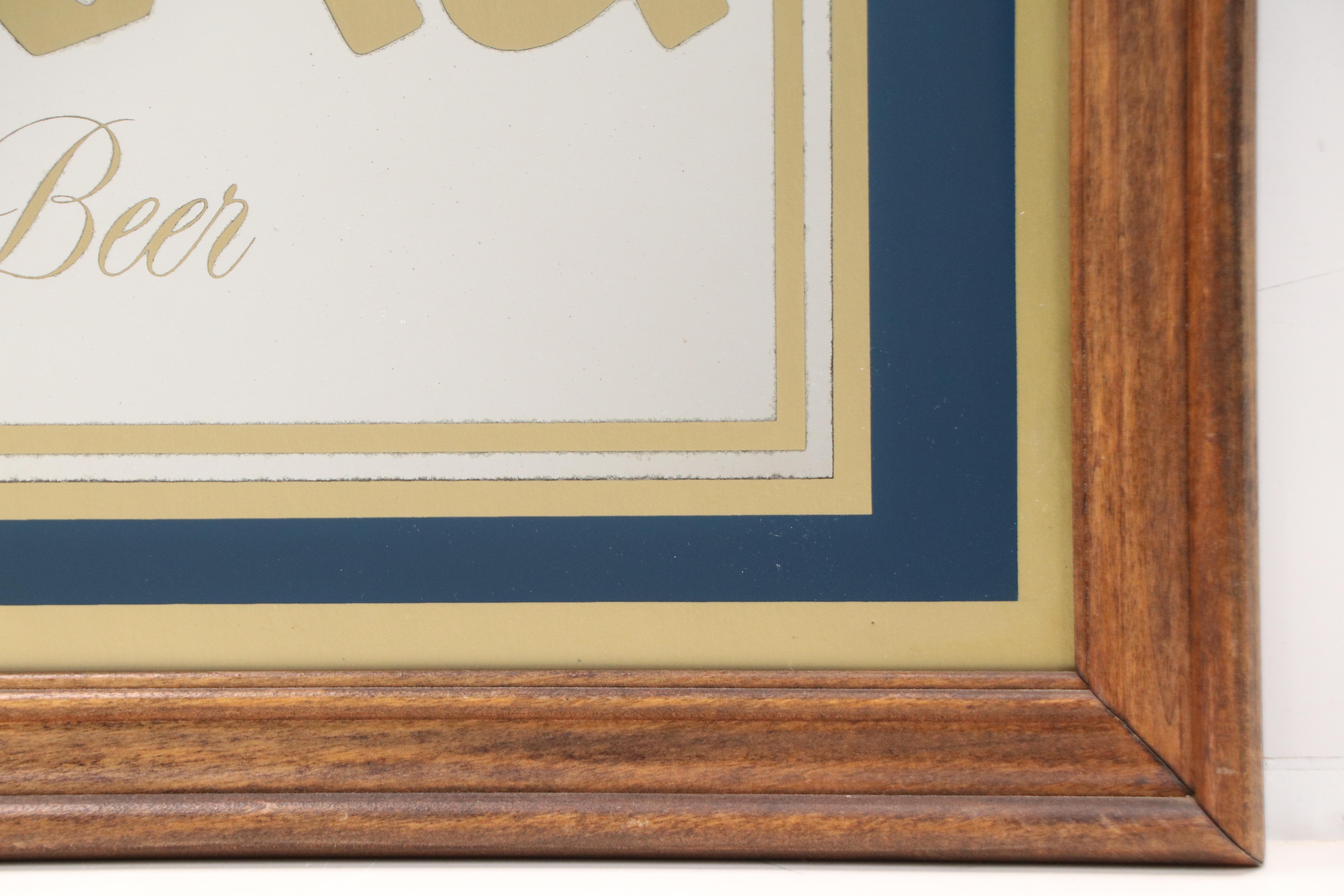 Löwenbräu Beer Mirrored Bar Sign