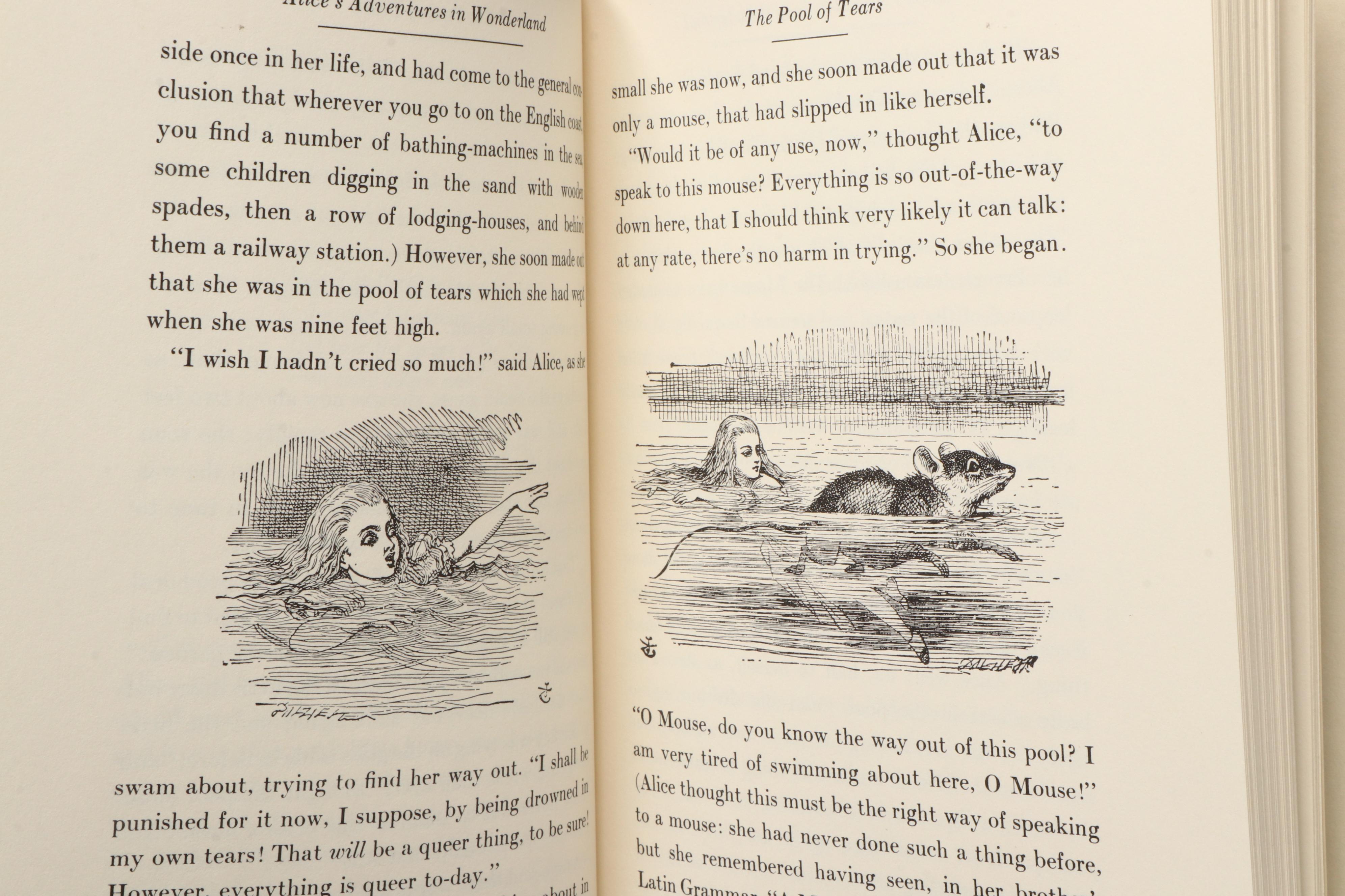 Centennial Edition "Alice in Wonderland" and "Through the Looking-Glass," 1965