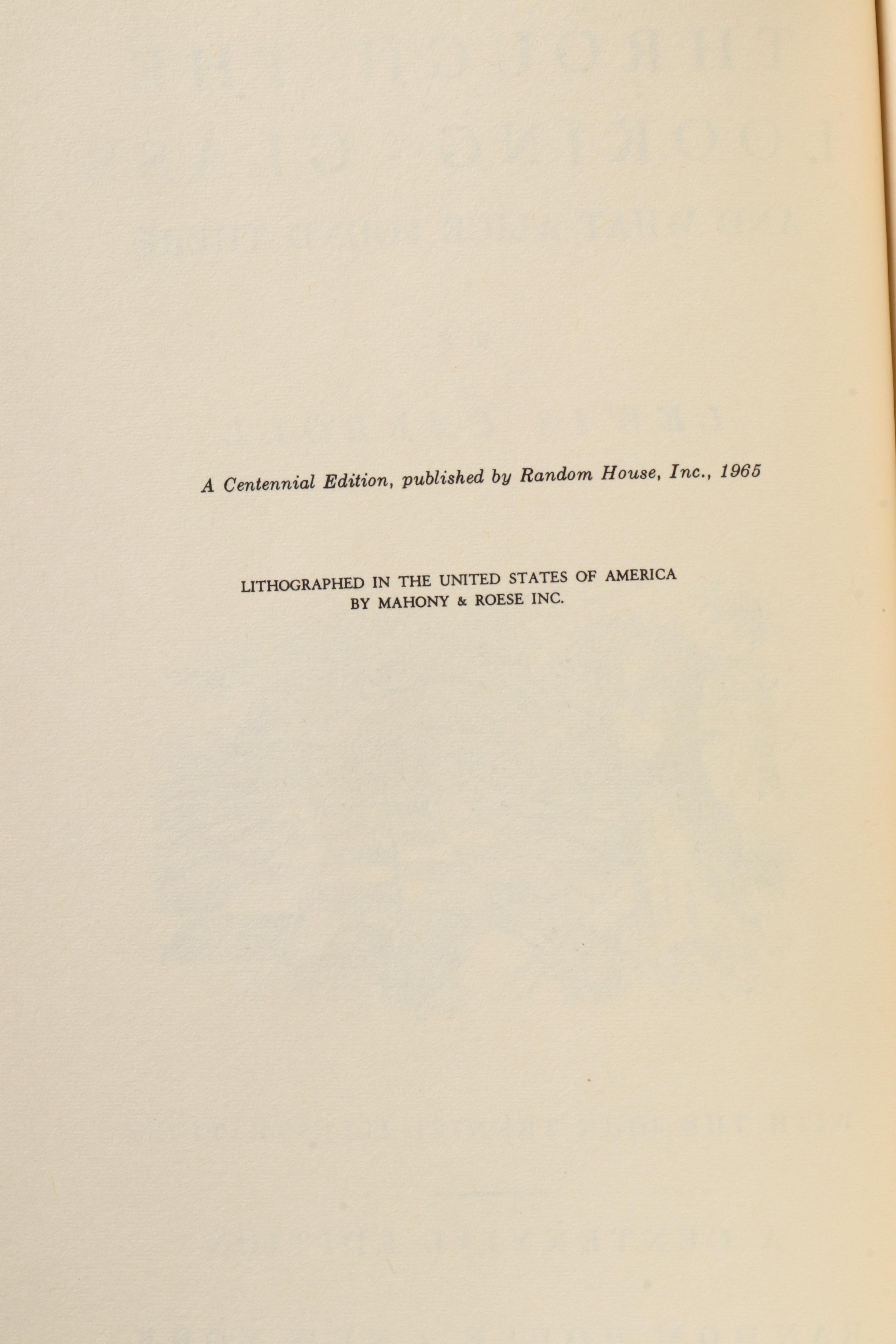 Centennial Edition "Alice in Wonderland" and "Through the Looking-Glass," 1965