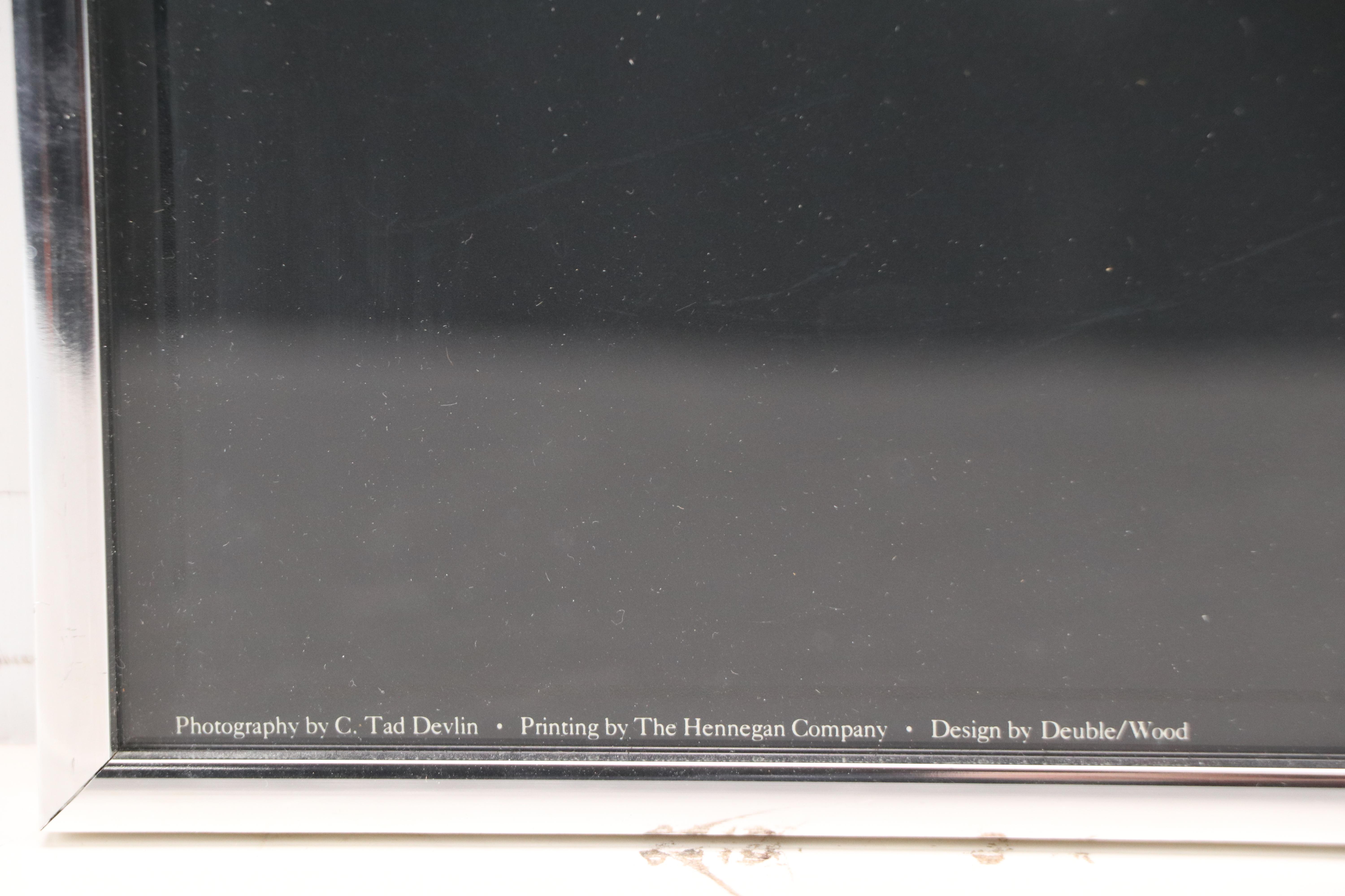 Cincinnati Zoo Posters Depicting Cheetah and Ostrich, Late 20th Century