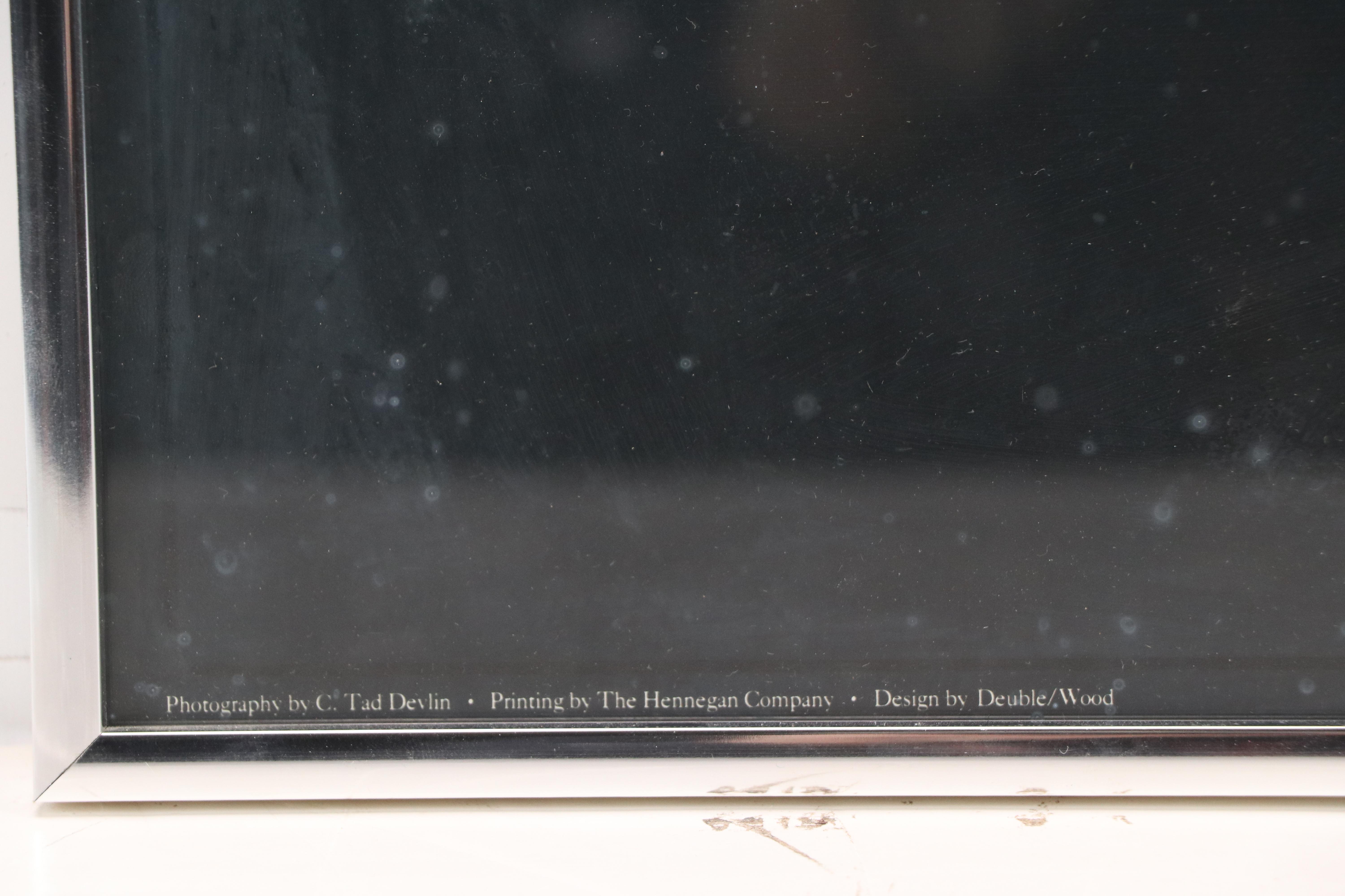 Cincinnati Zoo Posters Depicting Cheetah and Ostrich, Late 20th Century