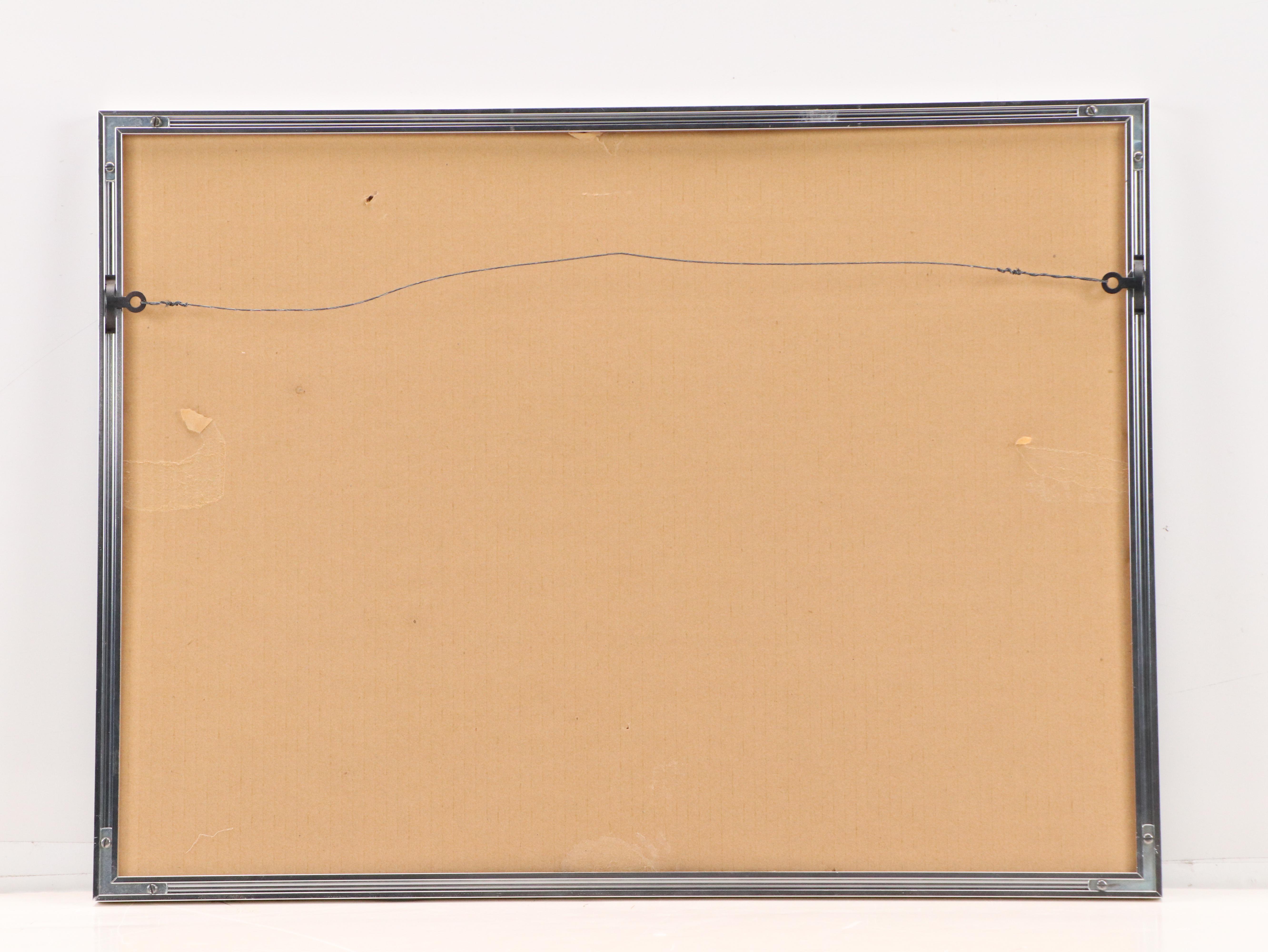 Cincinnati Zoo Posters Depicting Cheetah and Ostrich, Late 20th Century