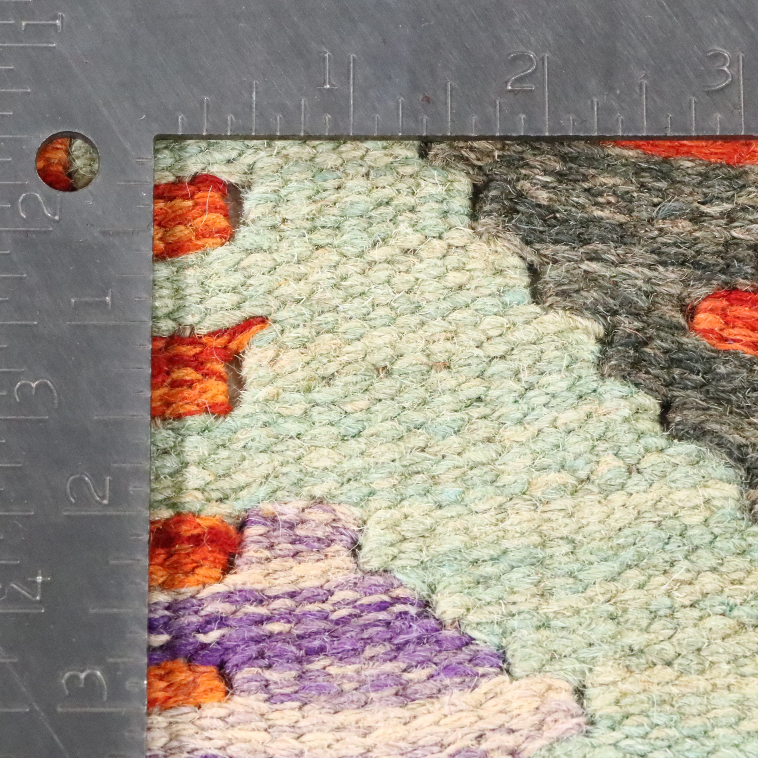 2'6 x 10'2 Handwoven Pakistani Kilim Carpet Runner