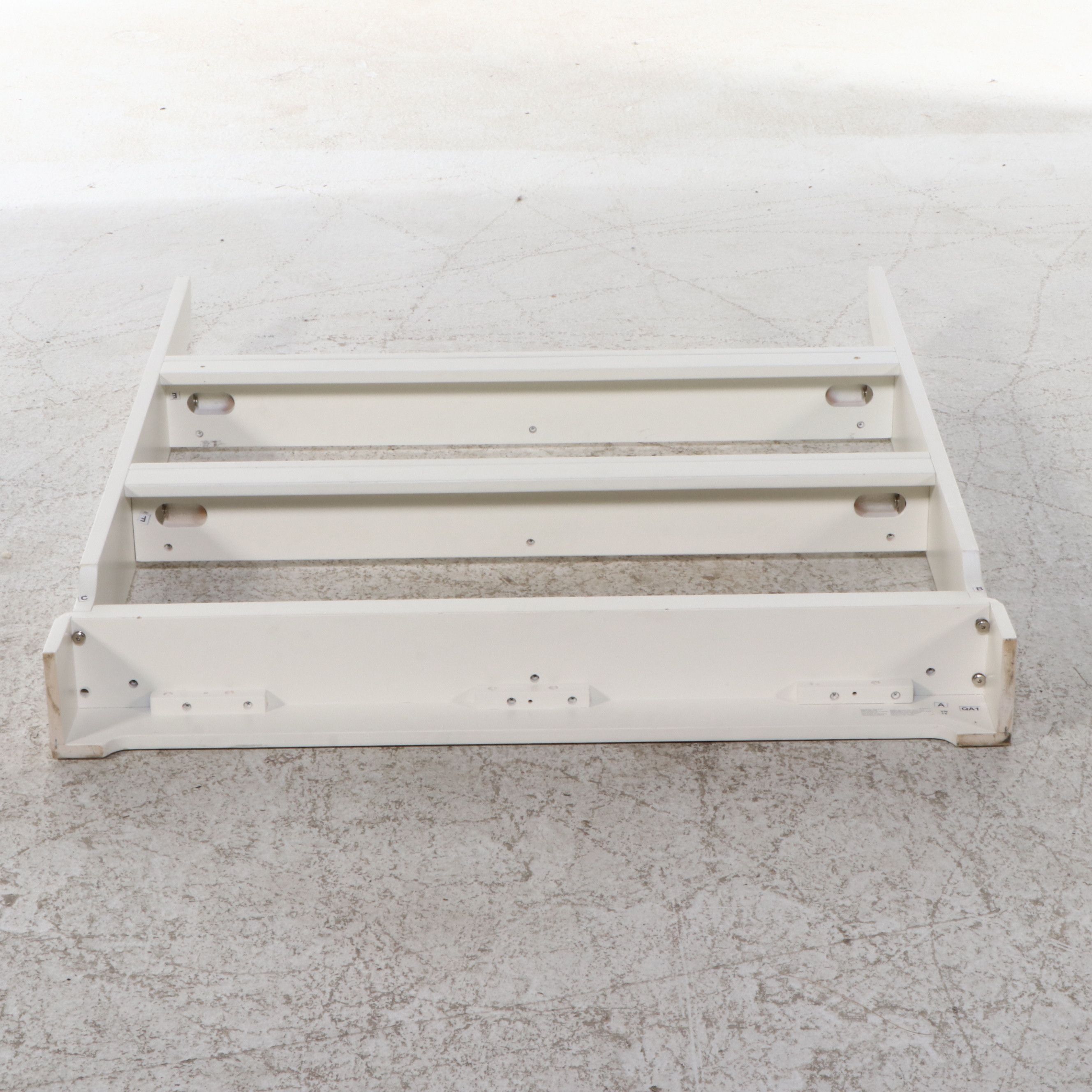 Contemporary White Painted Wood Children's Bookcase