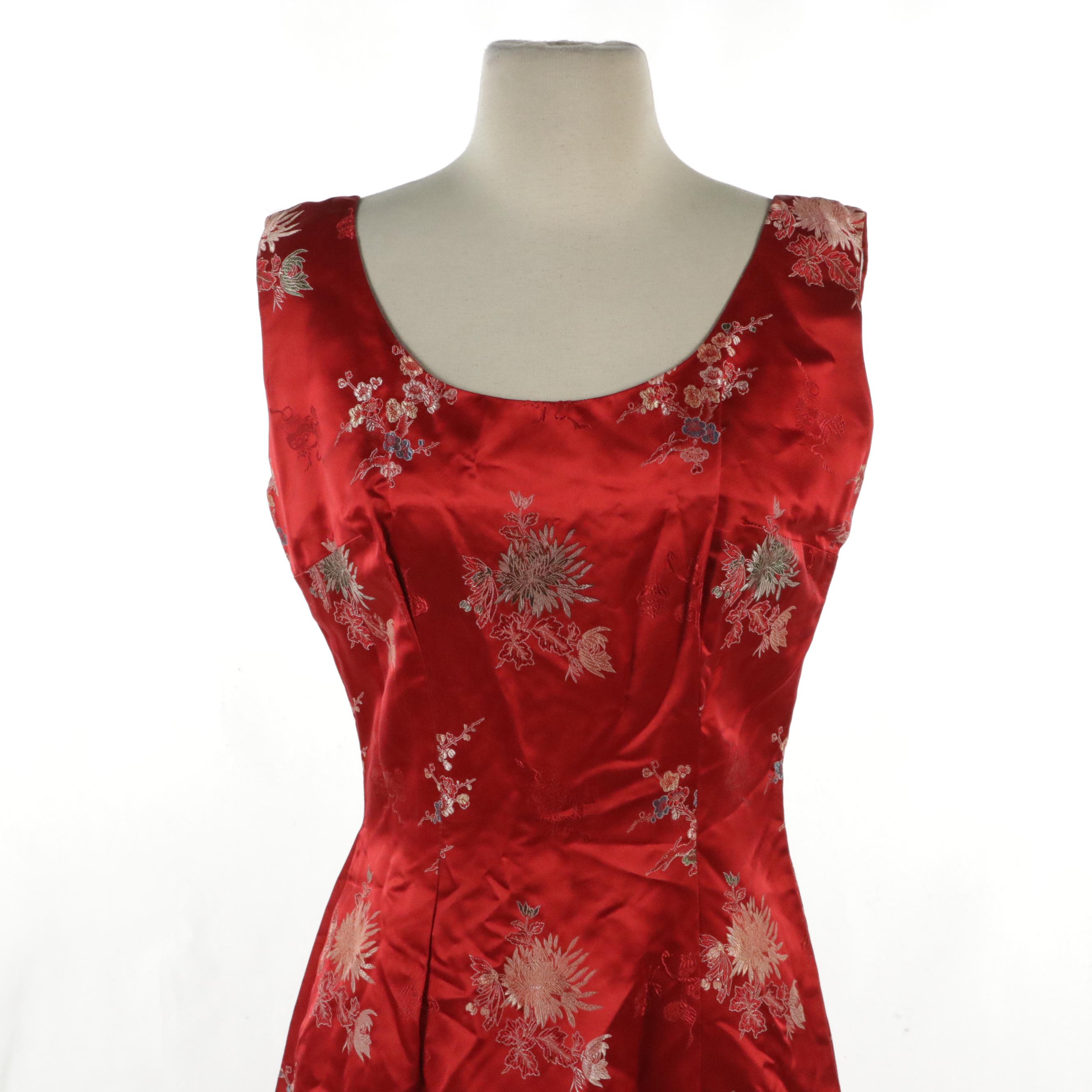 Asian Inspired Dress Set and Weldon Kabuki Cotton Jacket