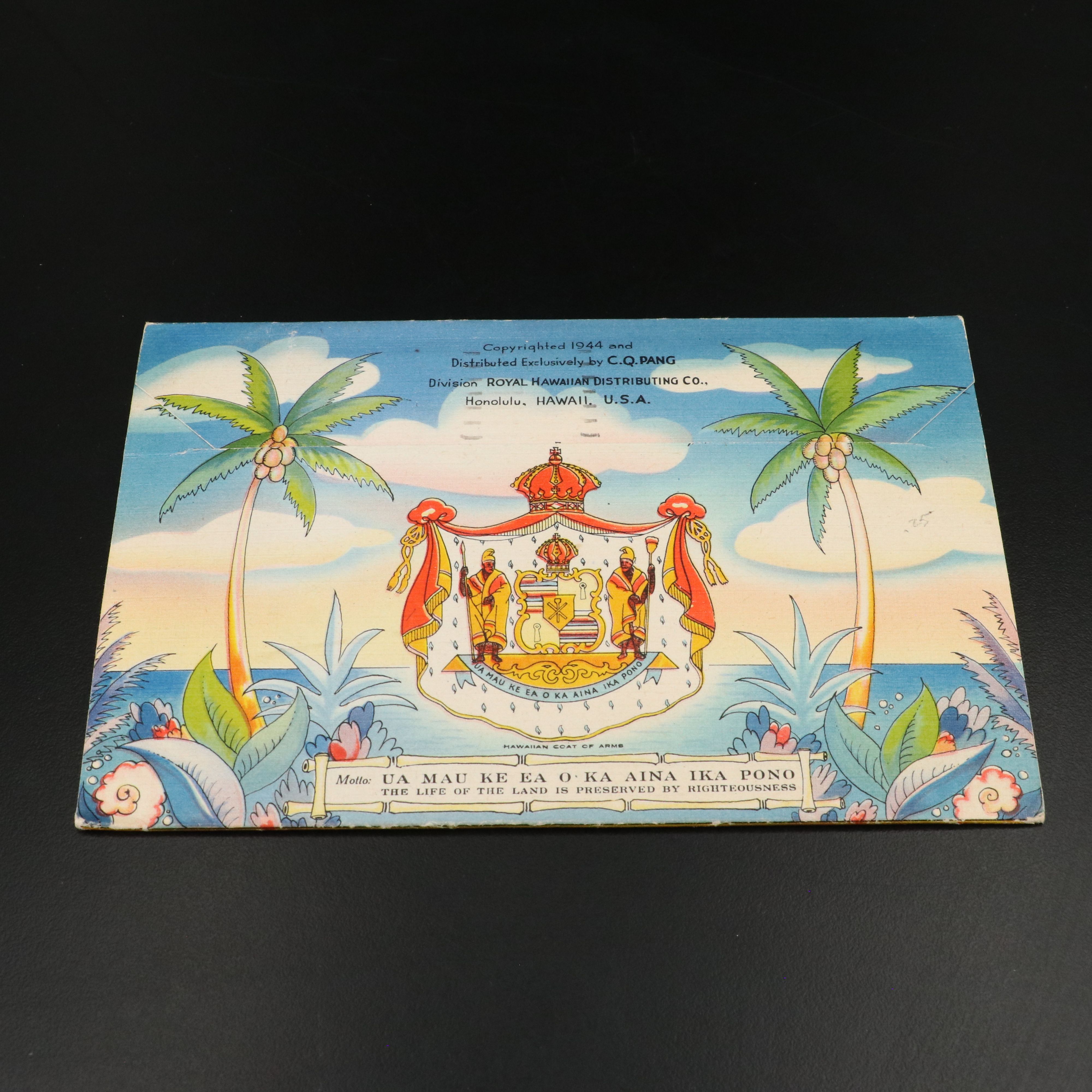 Four Early Hawaii Postage Items