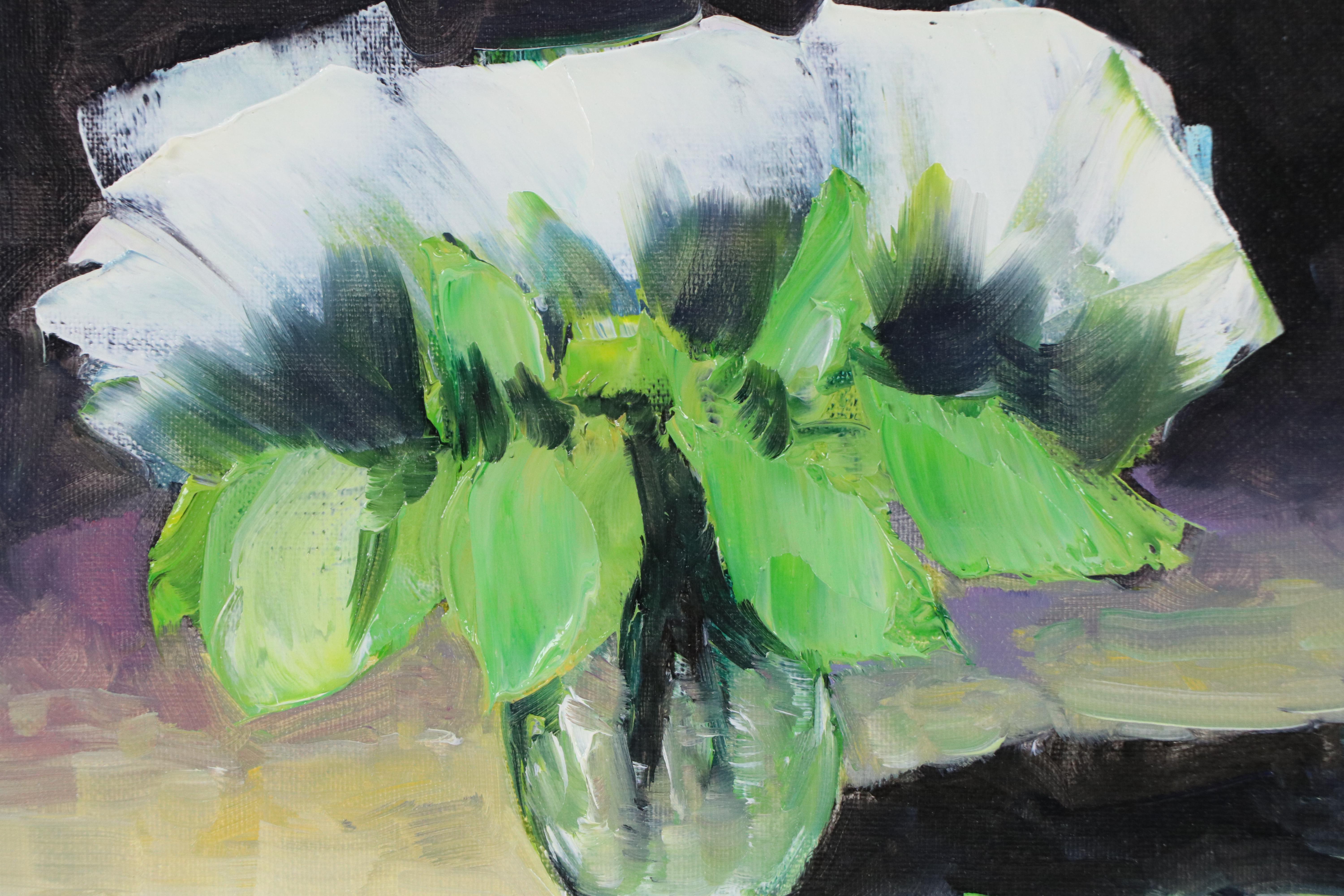 José M. Lima Floral Still Life Oil Painting, 2025