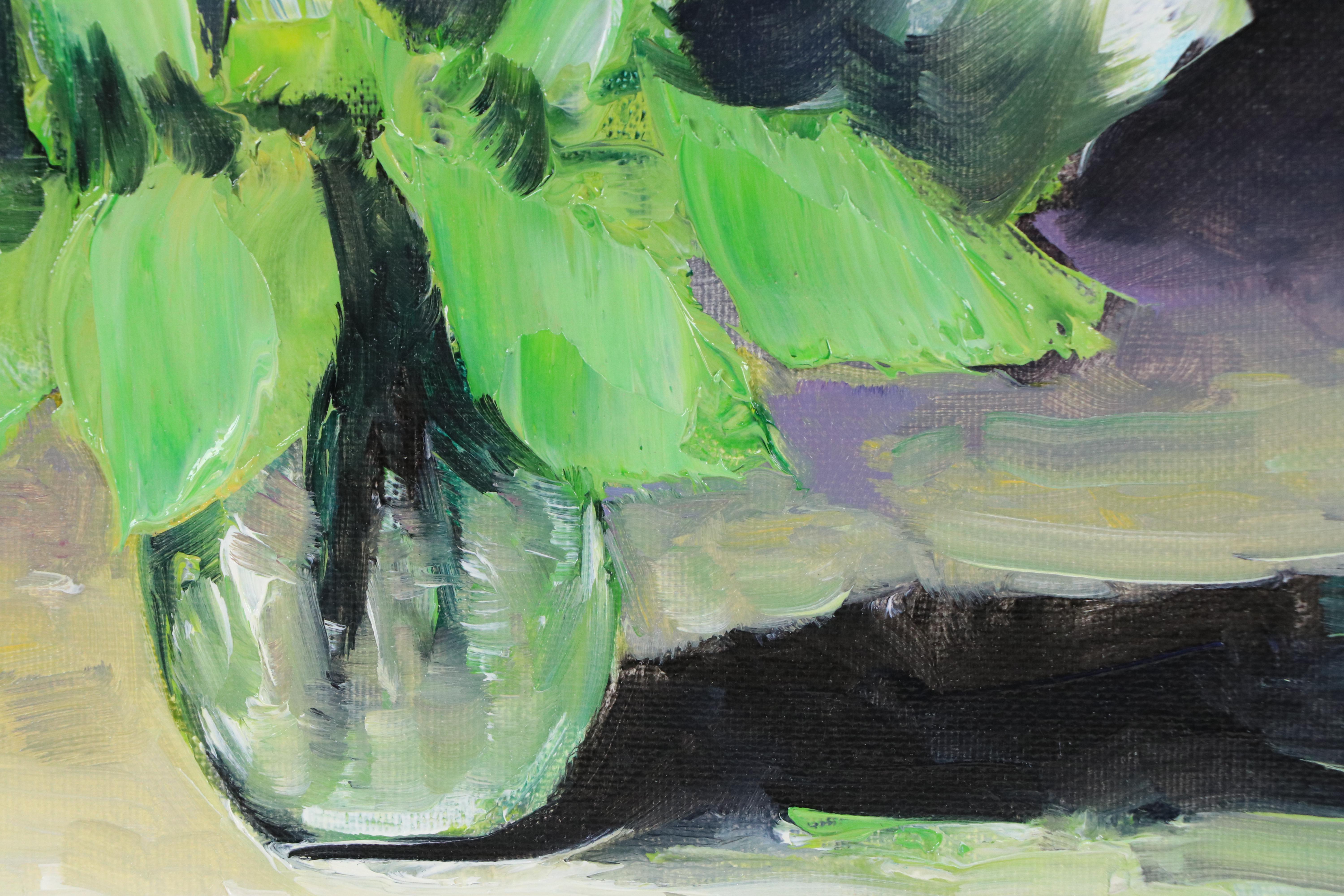 José M. Lima Floral Still Life Oil Painting, 2025