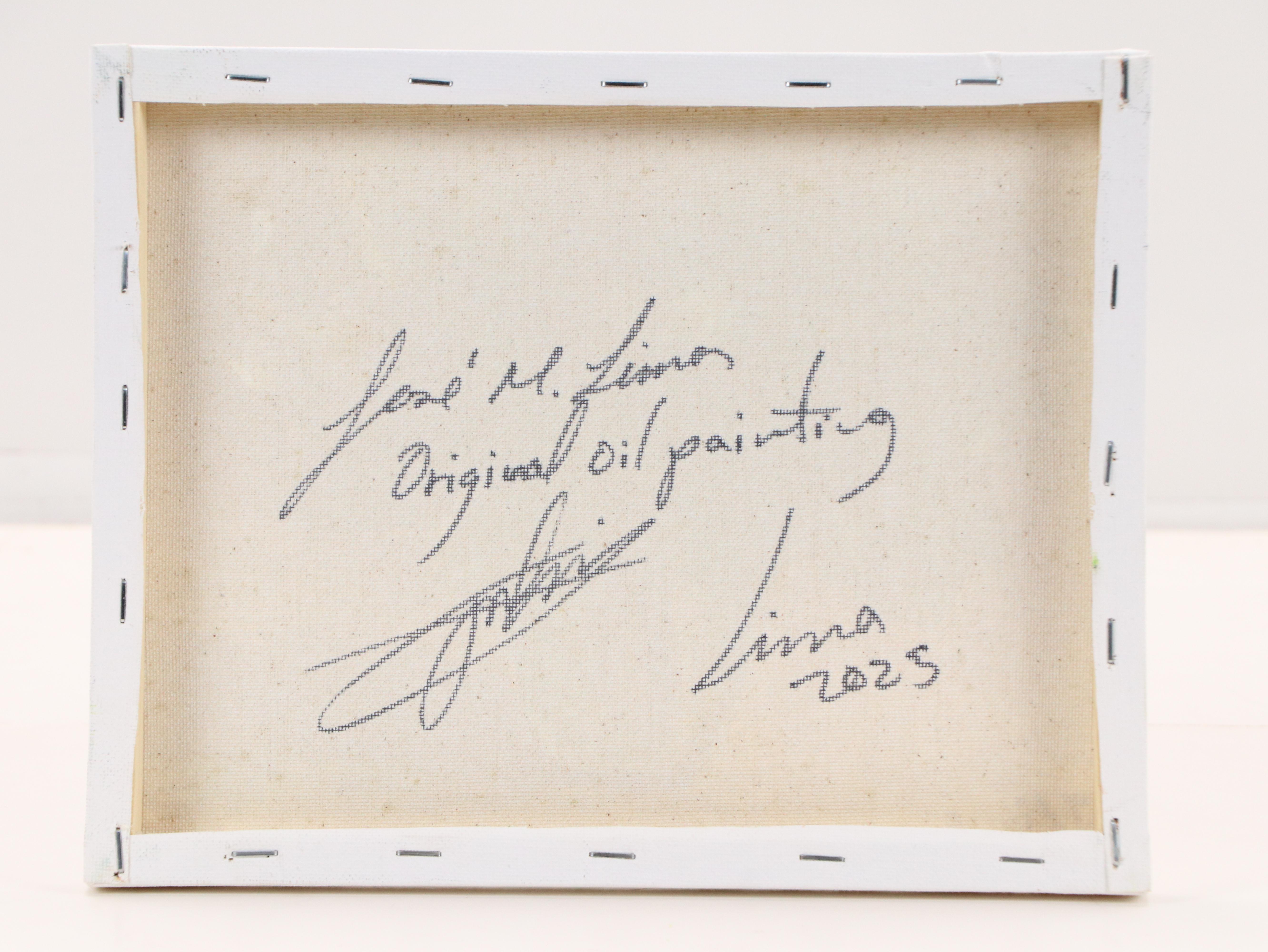 José M. Lima Floral Still Life Oil Painting, 2025