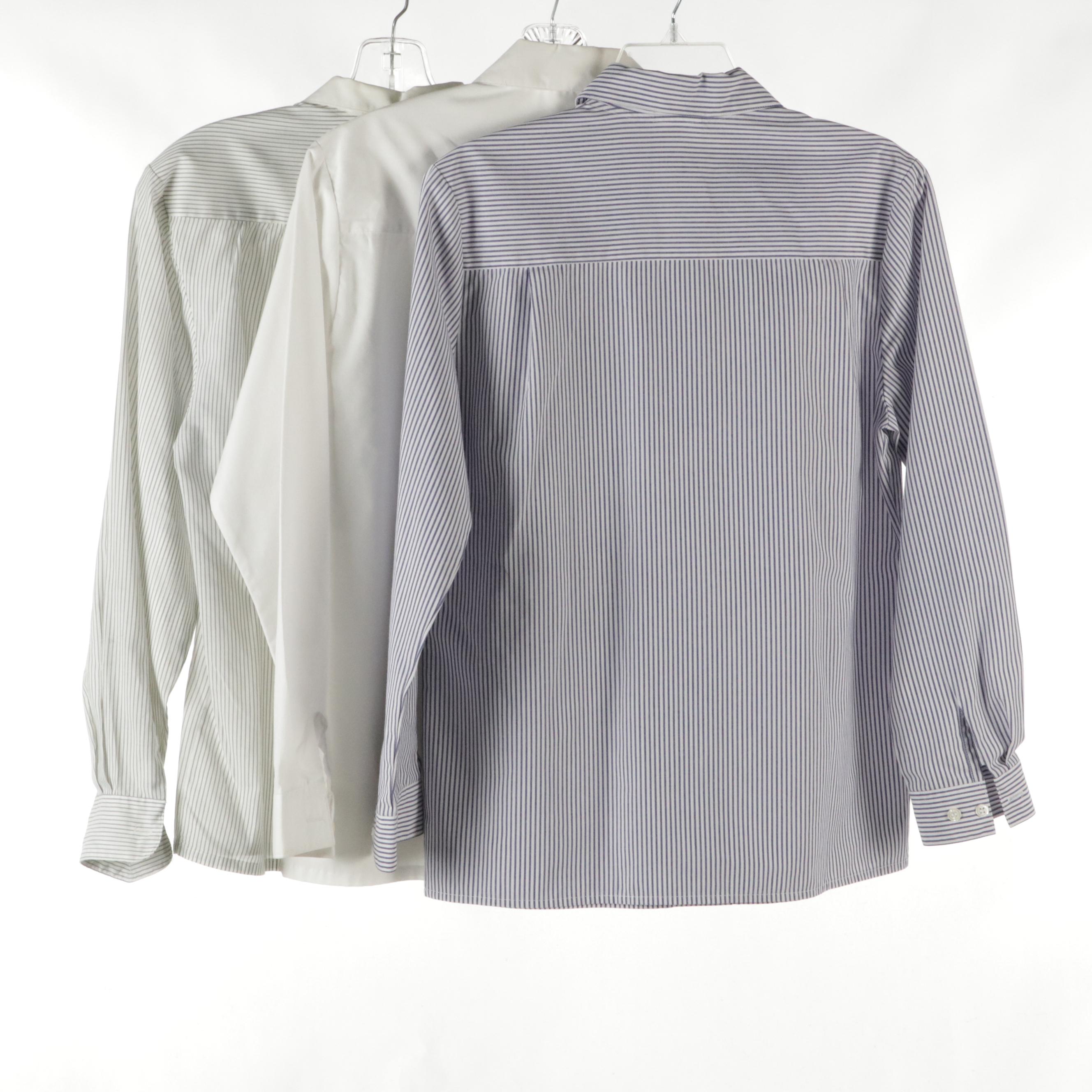 Continental Airlines and R&R Uniforms Cotton Flight Attendant Shirts