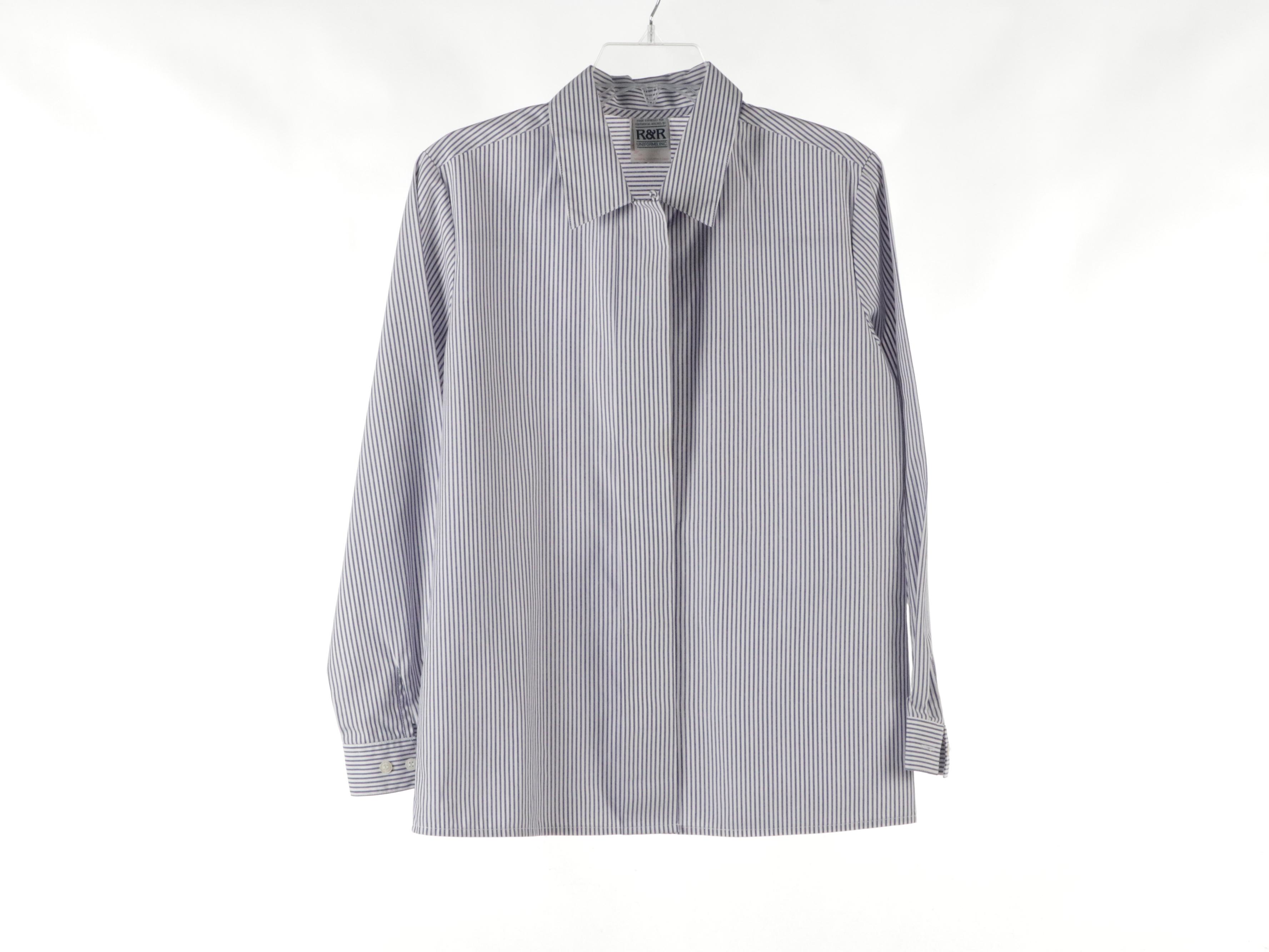 Continental Airlines and R&R Uniforms Cotton Flight Attendant Shirts