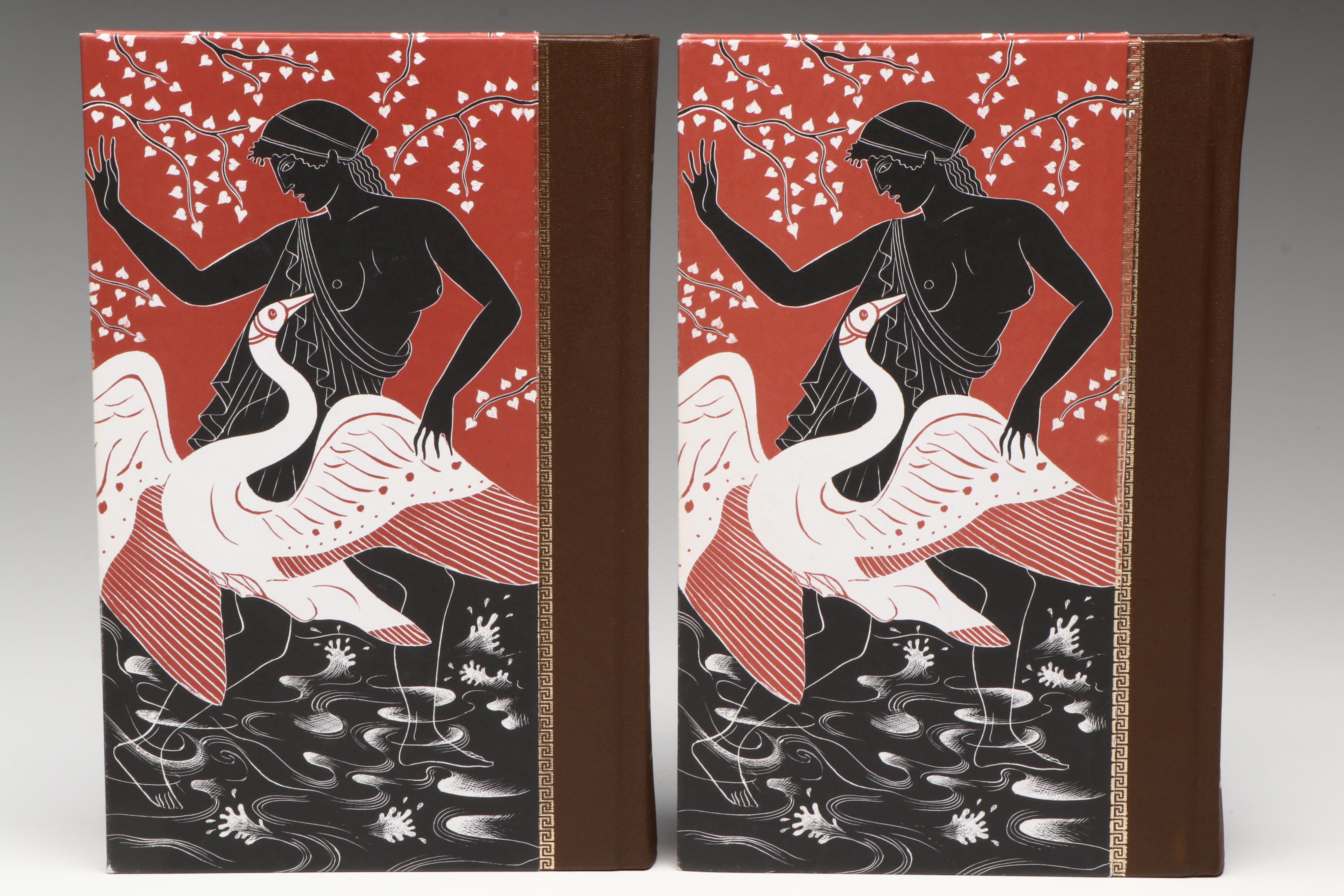 Folio Society First Printing "The Greek Myths" Two-Volume Set by Robert Graves