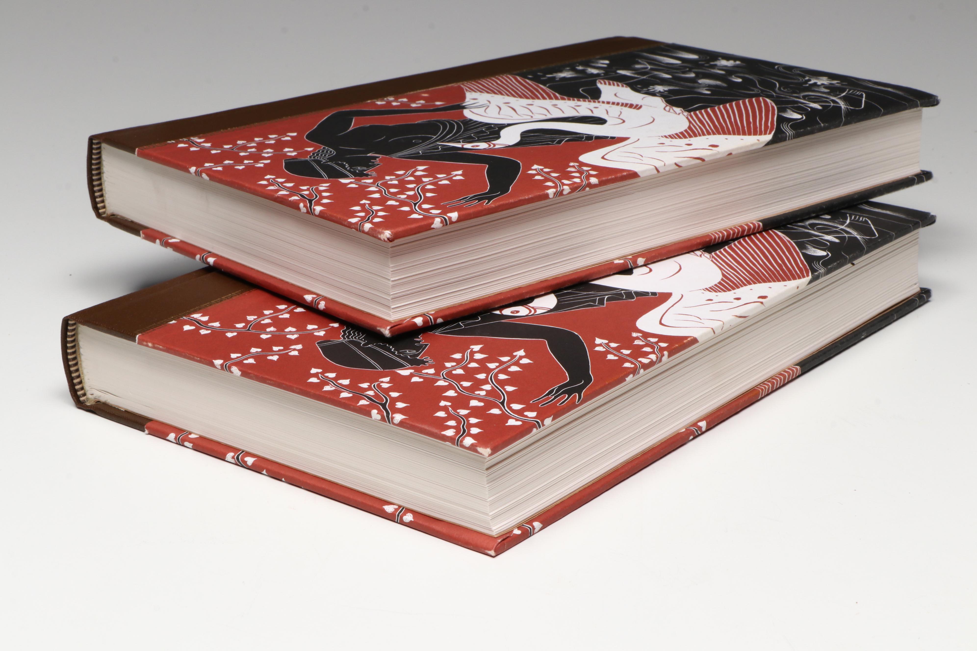 Folio Society First Printing "The Greek Myths" Two-Volume Set by Robert Graves