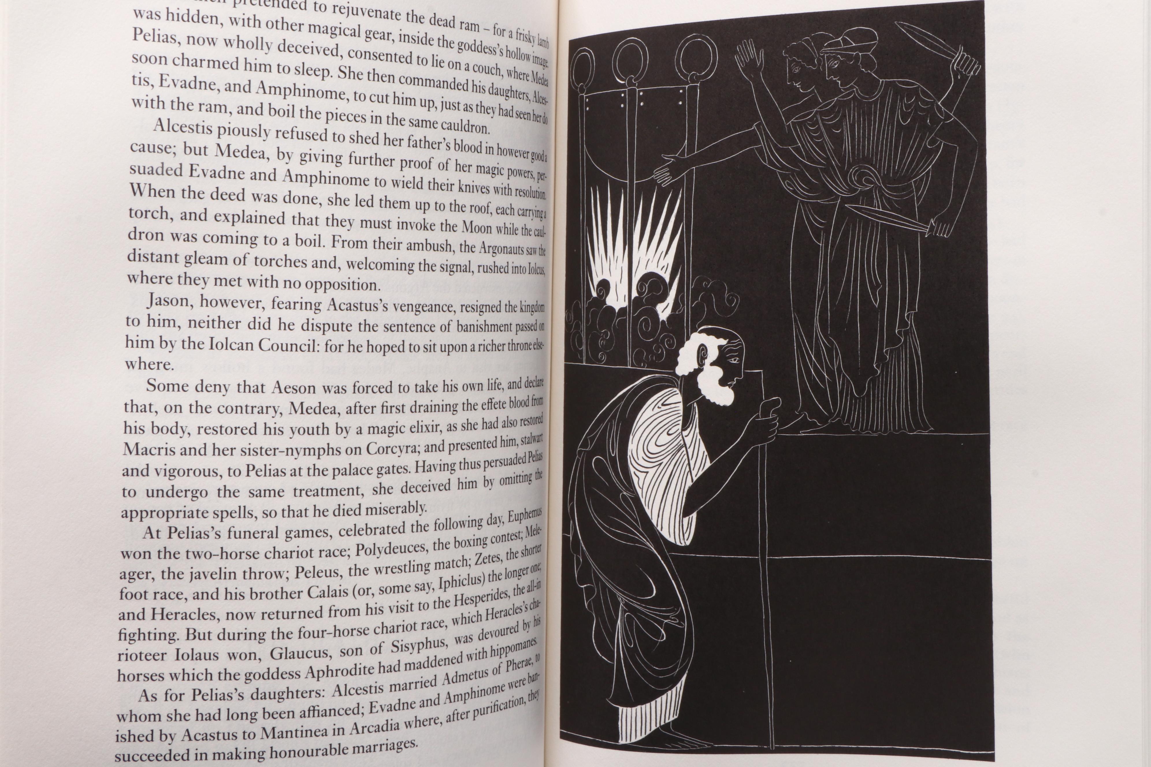 Folio Society First Printing "The Greek Myths" Two-Volume Set by Robert Graves