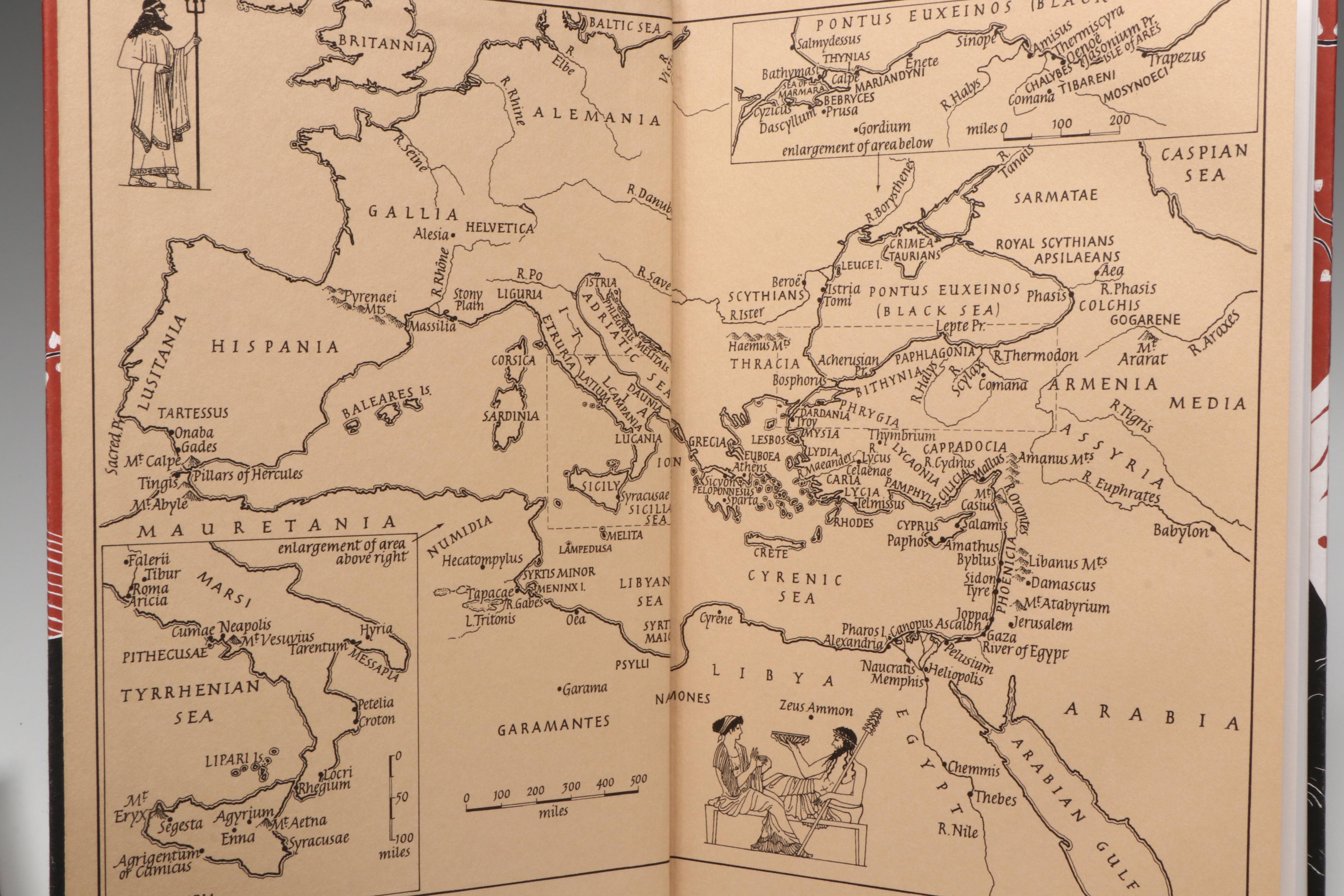 Folio Society First Printing "The Greek Myths" Two-Volume Set by Robert Graves