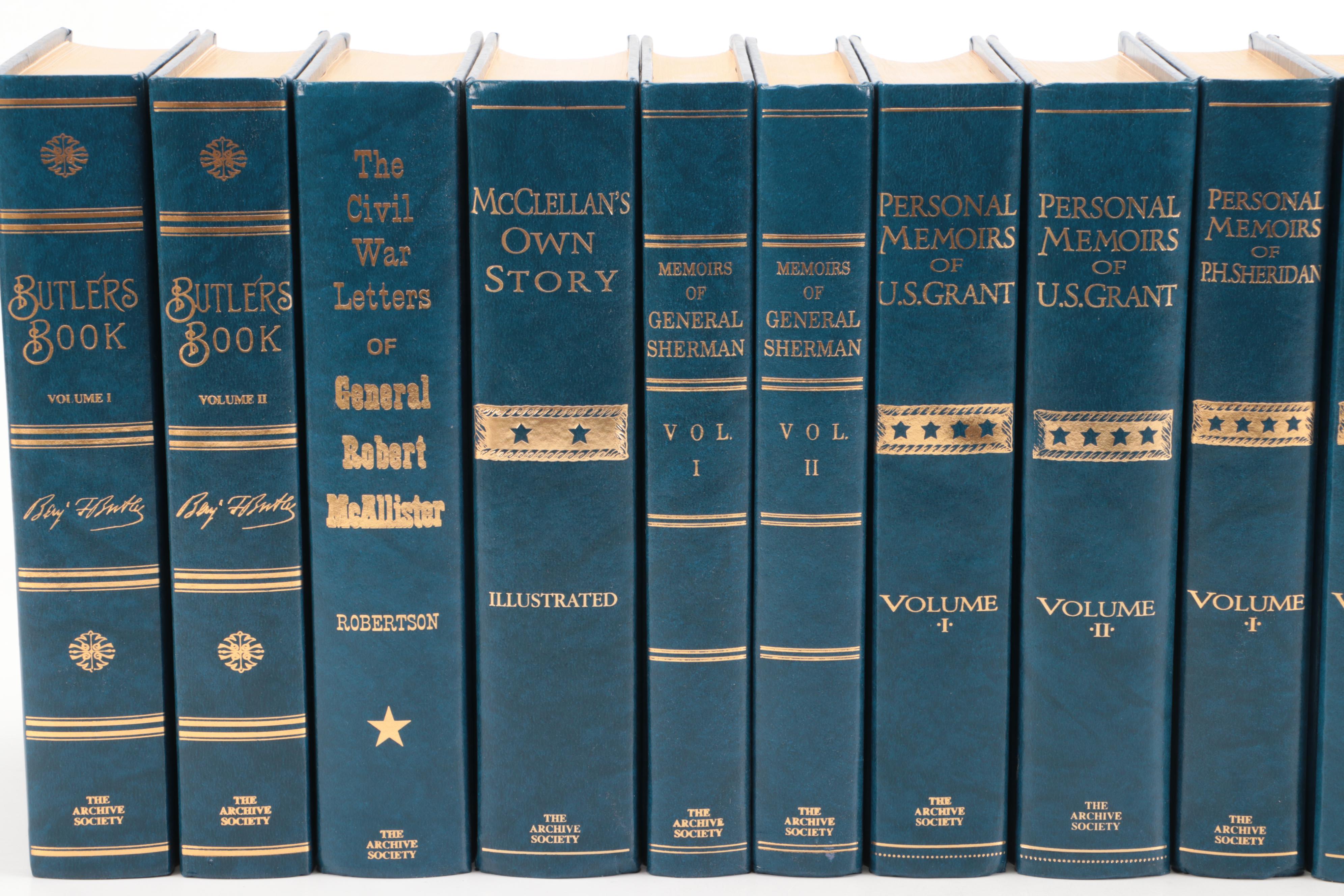 "Personal Memoirs of U. S. Grant" Two-Volume Set and More Union Army Books
