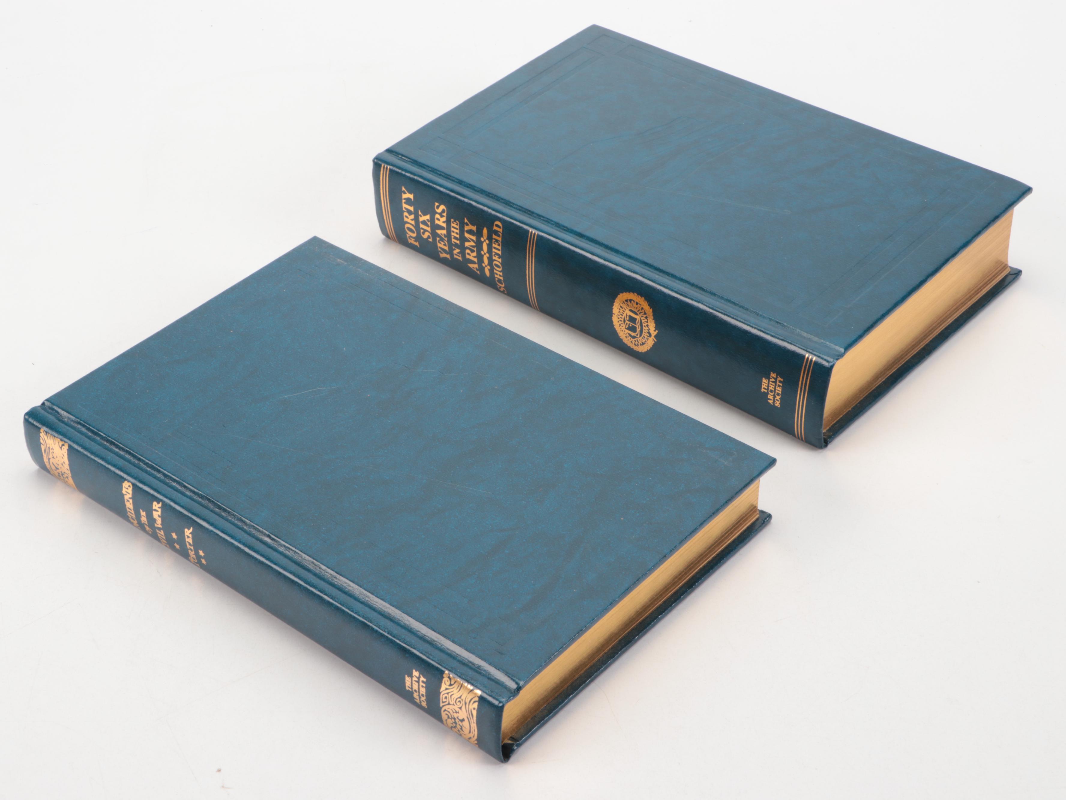 "Personal Memoirs of U. S. Grant" Two-Volume Set and More Union Army Books