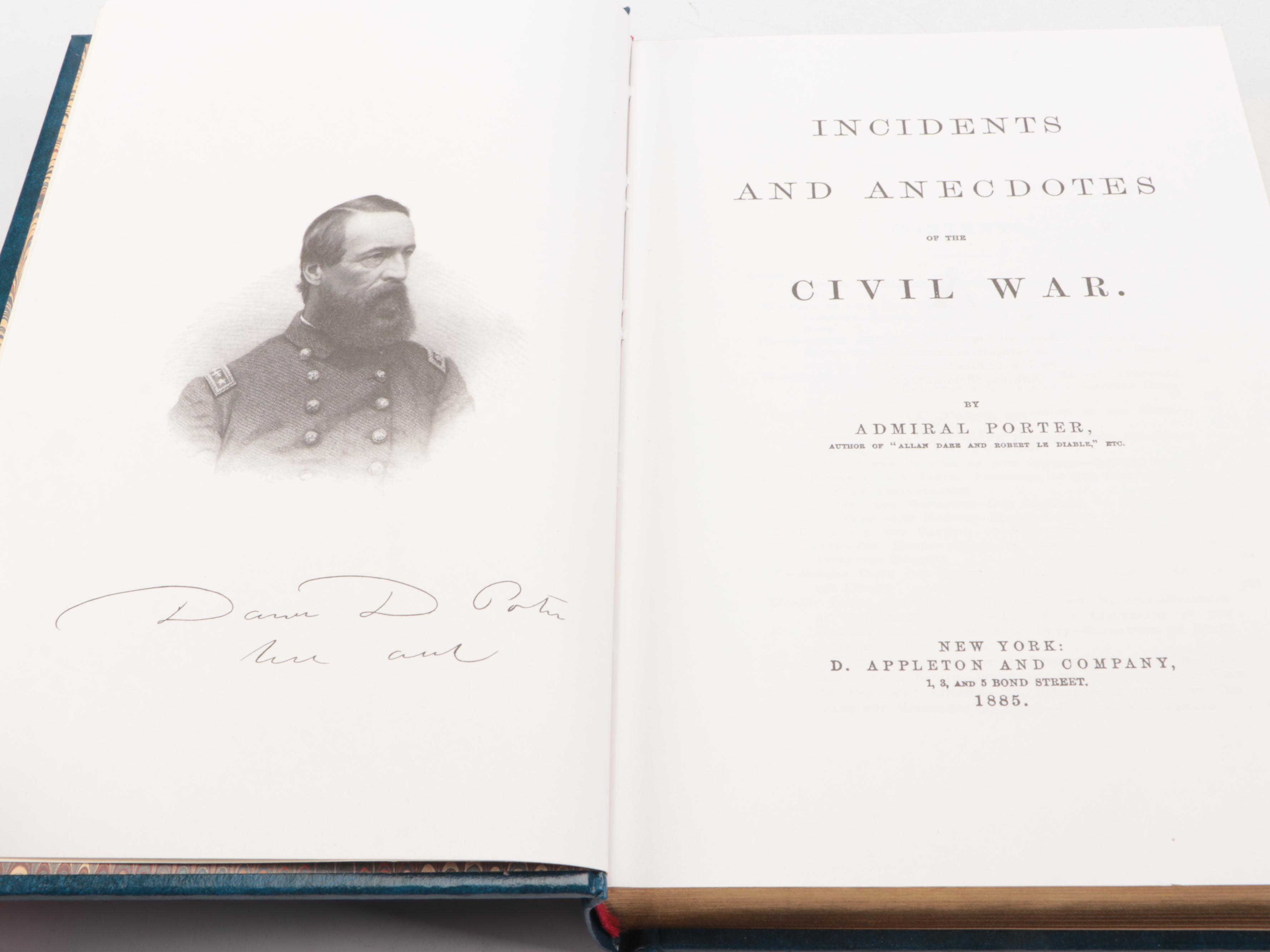 "Personal Memoirs of U. S. Grant" Two-Volume Set and More Union Army Books